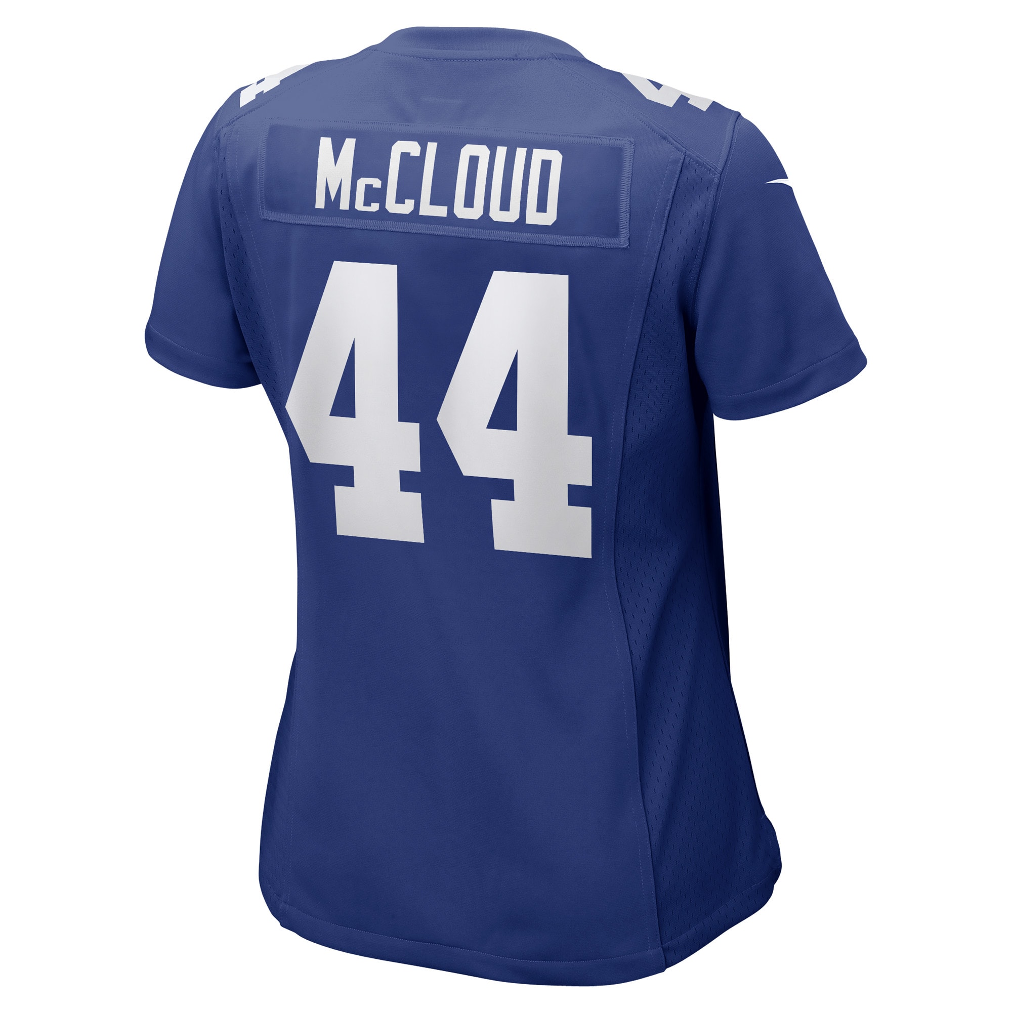 New York Giants Nick McCloud Royal Game Player NFL Jersey Women's