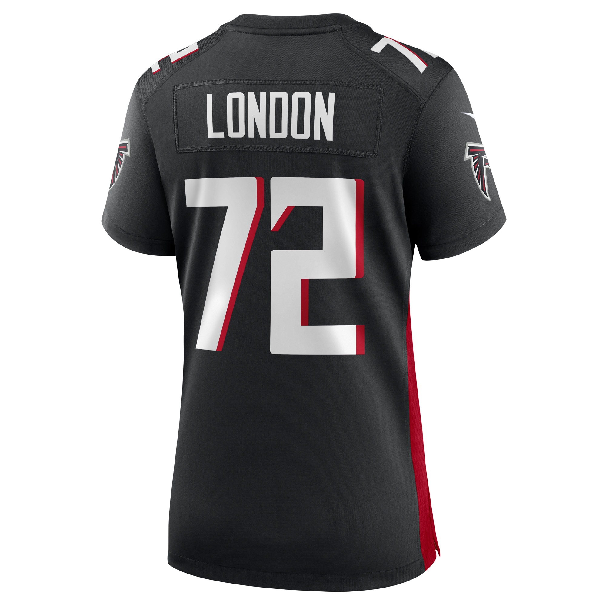 Atlanta Falcons LaCale London Black Game NFL Jersey Women's