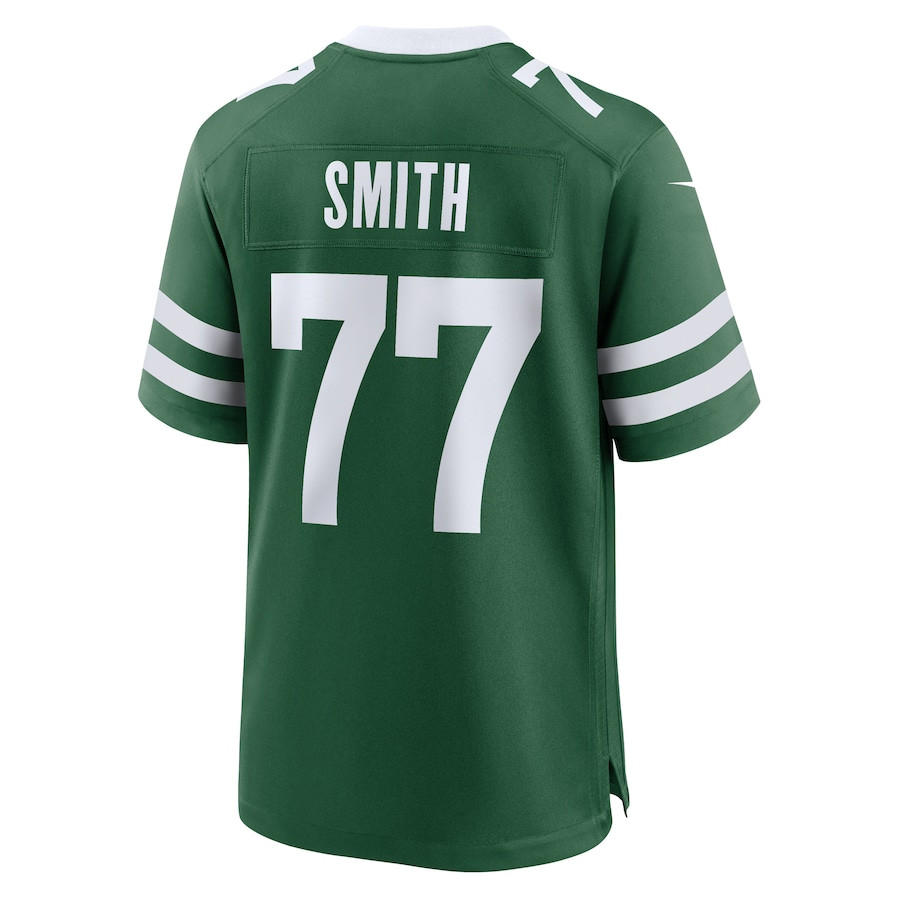 Tyron Smith 77 New York Jets Team Game Legacy Green NFL Jersey Men's