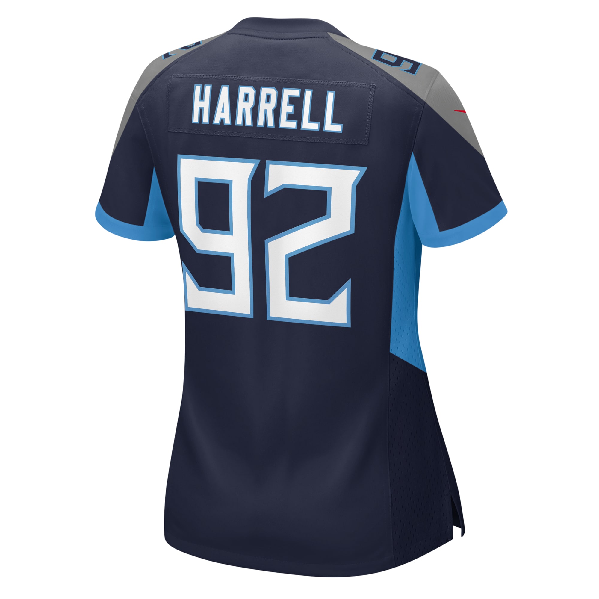Tennessee Titans Jaylen Harrell Navy Game NFL Jersey Women's