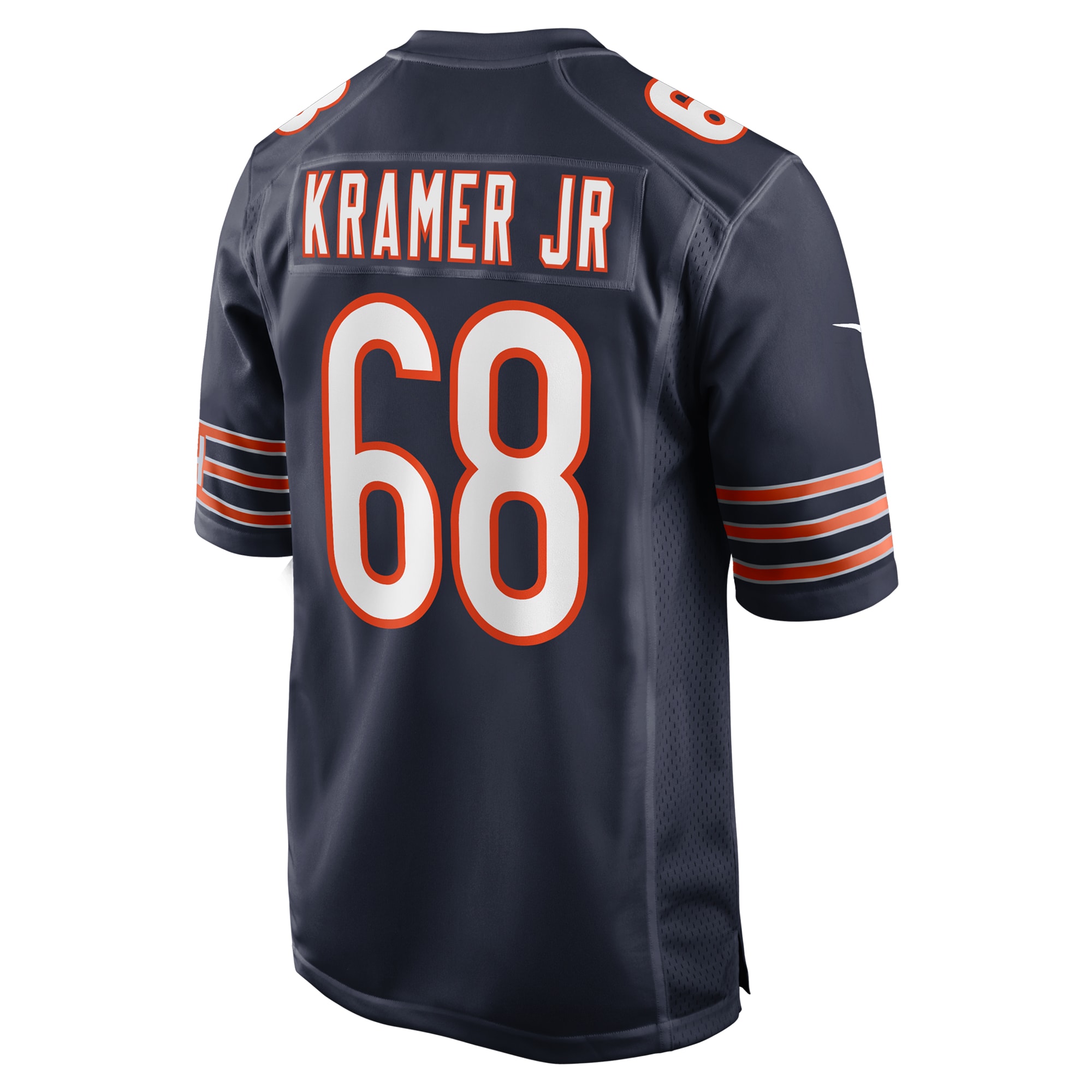 Chicago Bears Doug Kramer Jr. Navy Game NFL Jersey Men's