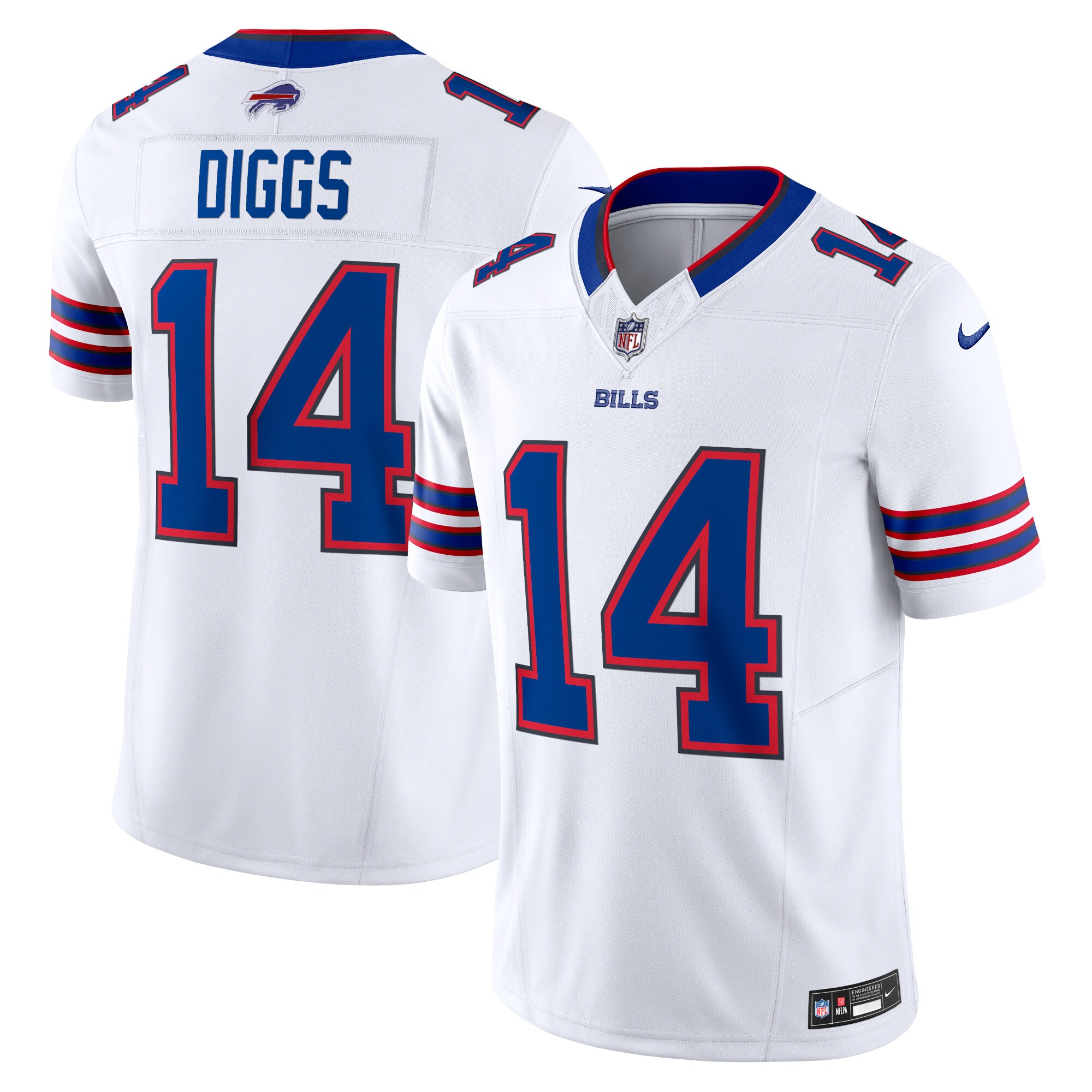 Buffalo Bills Stefon Diggs White Vapor F.U.S.E. Limited NFL Jersey Men's