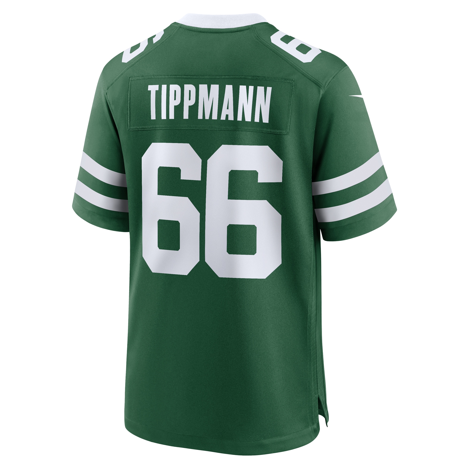 New York Jets Joe Tippmann Legacy Green Team Game NFL Jersey Men's