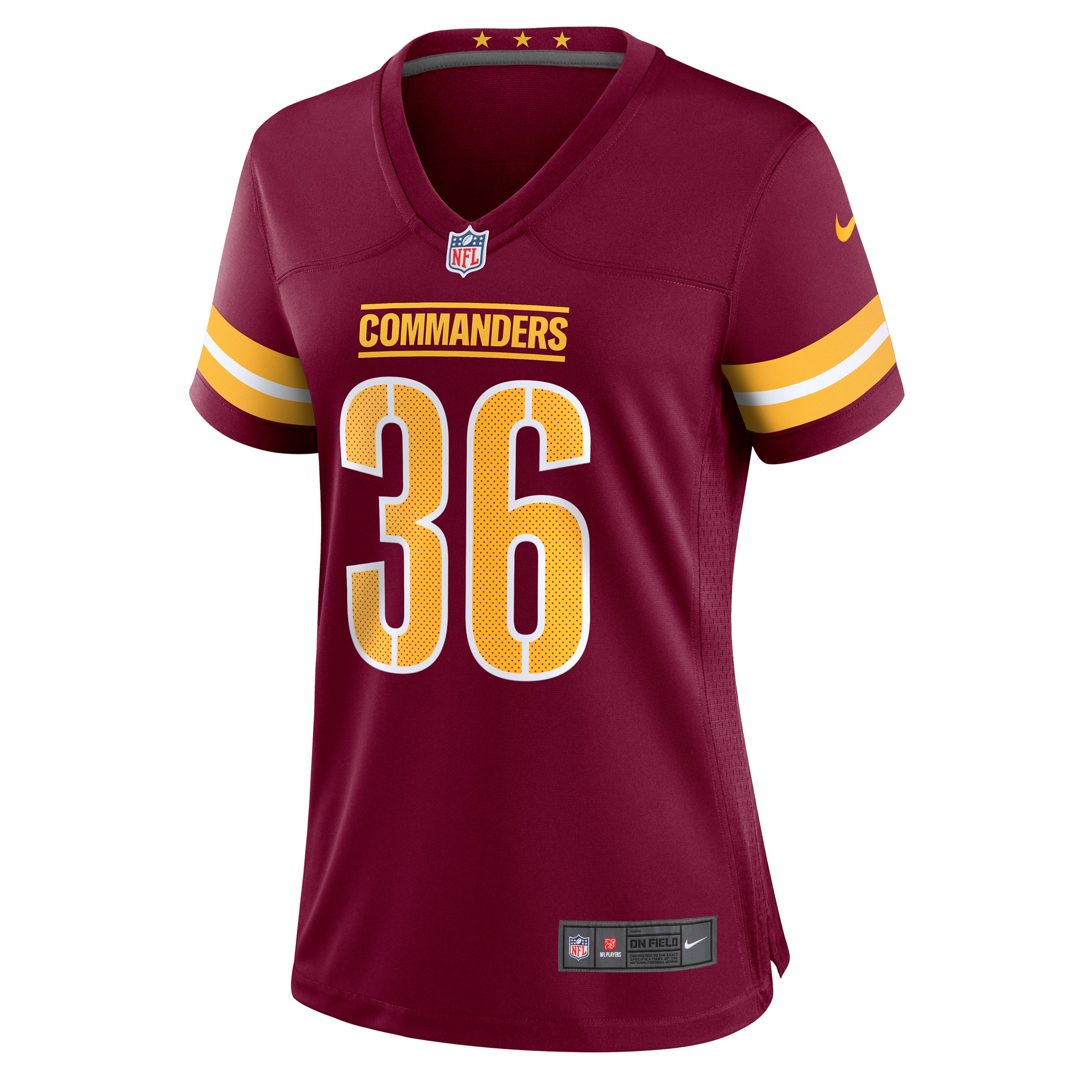 Washington Commanders Danny Johnson Burgundy Game NFL Jersey Women's