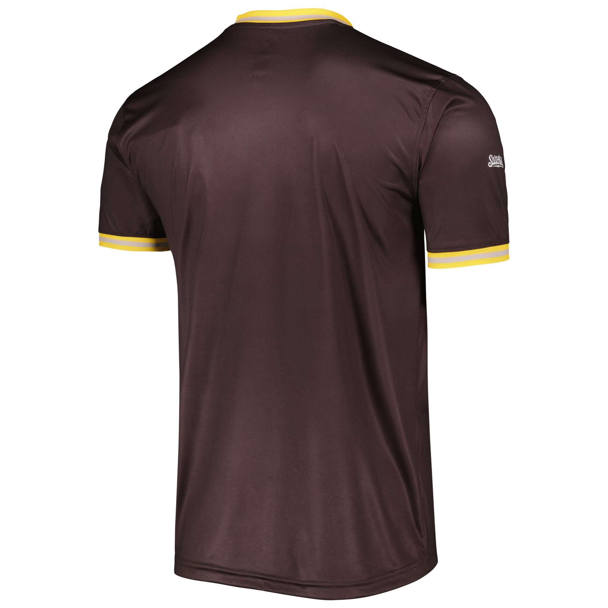 San Diego Padres Stitches Brown Cooperstown Collection Team MLB Jersey Men's
