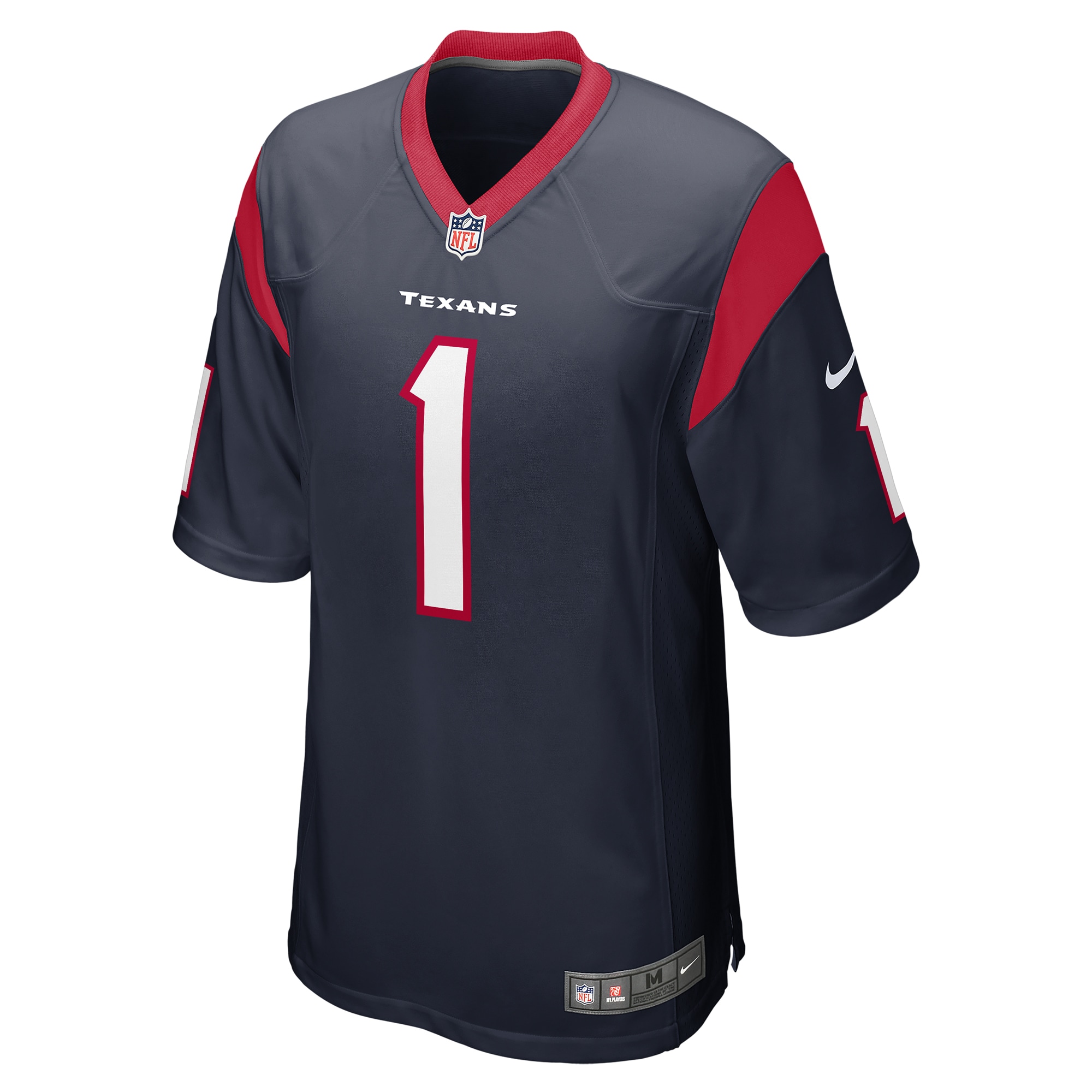 Houston Texans Jimmie Ward Navy Game Player NFL Jersey Men's