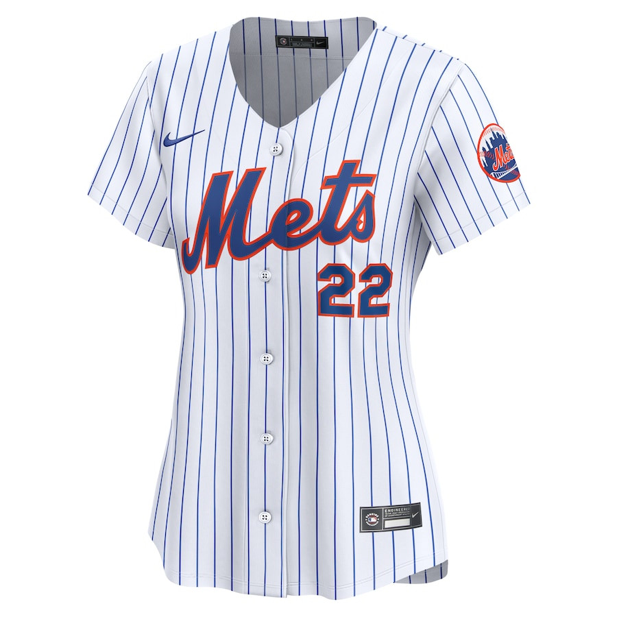 Juan Soto 22 New York Mets Home Limited Player White MLB Jersey Women's