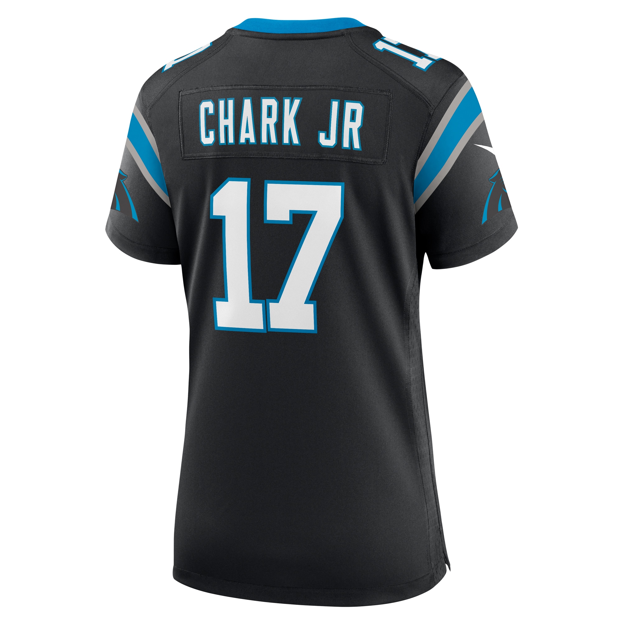 Carolina Panthers DJ Chark Jr. Black Game NFL Jersey Women's
