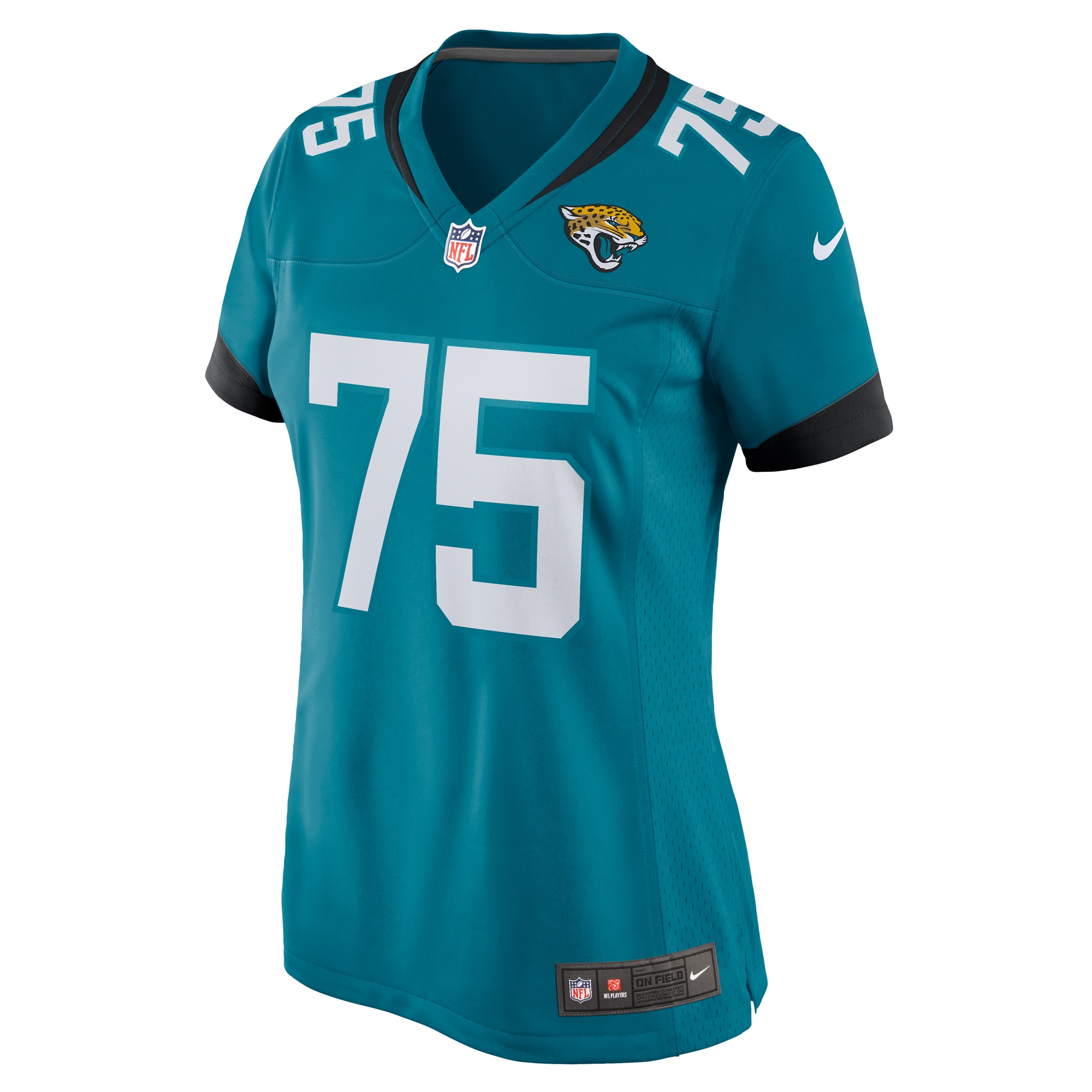 Jacksonville Jaguars Cooper Hodges Teal Game NFL Jersey Women's