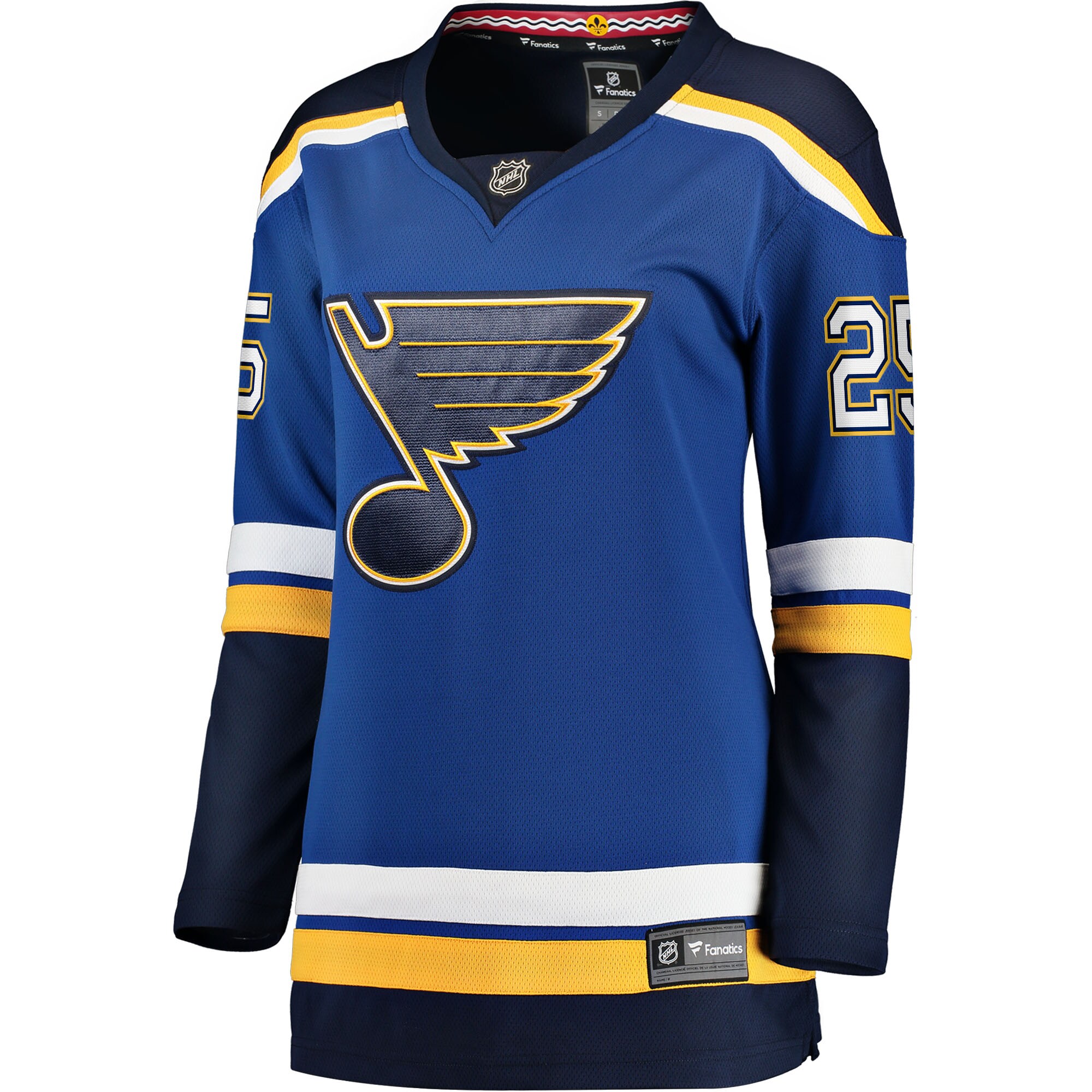 St. Louis Blues Jordan Kyrou Blue Home Breakaway Player NHL Jersey Women's