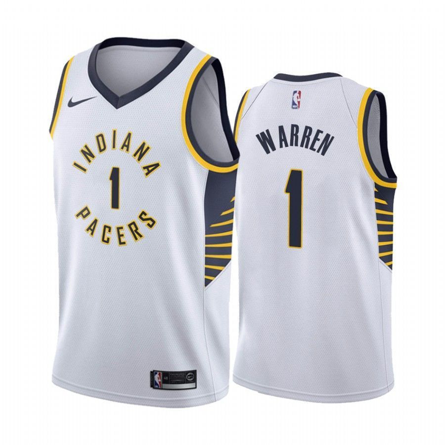 Indiana Pacers T.j. Warren 1 Association NBA Jersey Men's