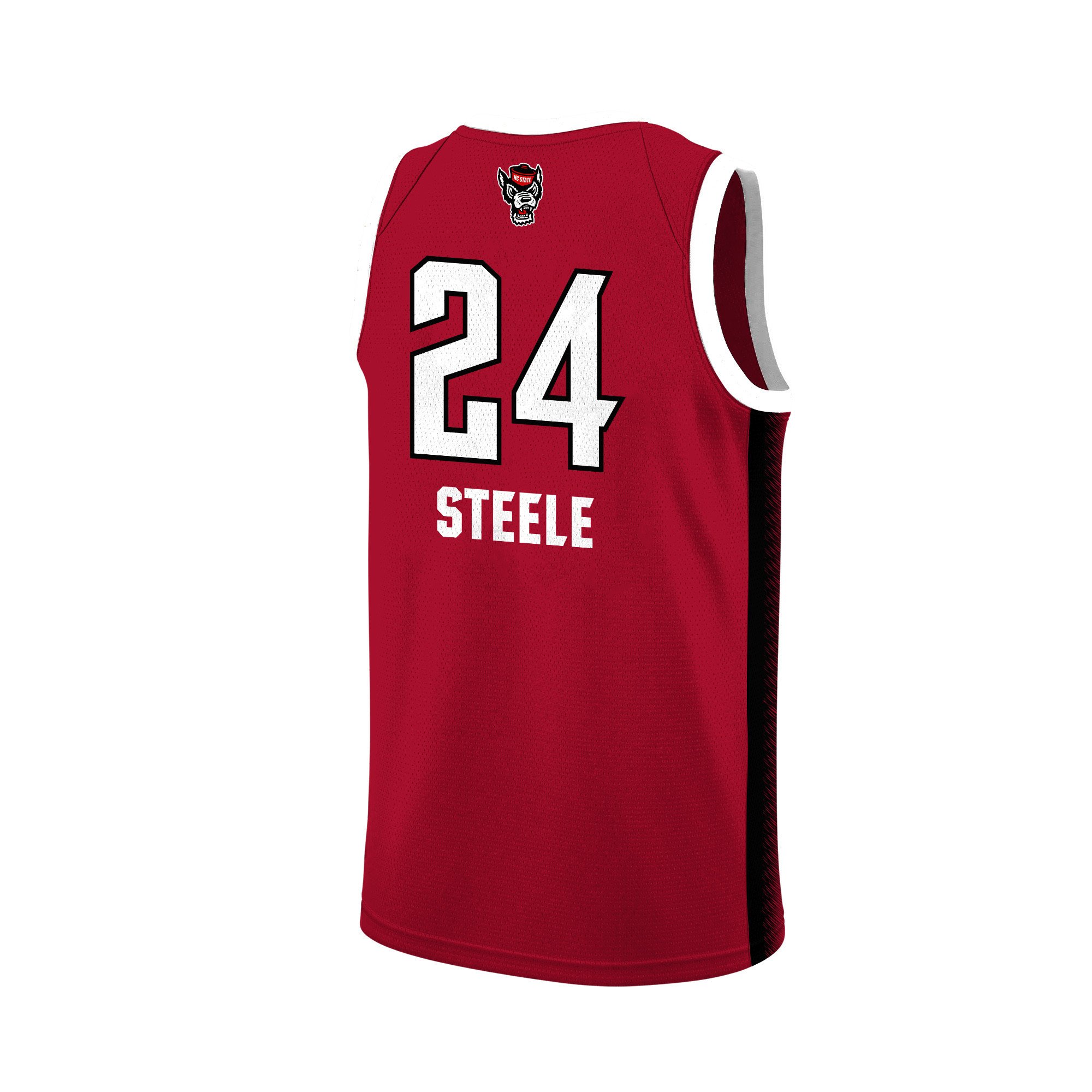Laci Steele 24 NC State Wolfpack 2024 Red Unisex NCAA Jersey Unisex