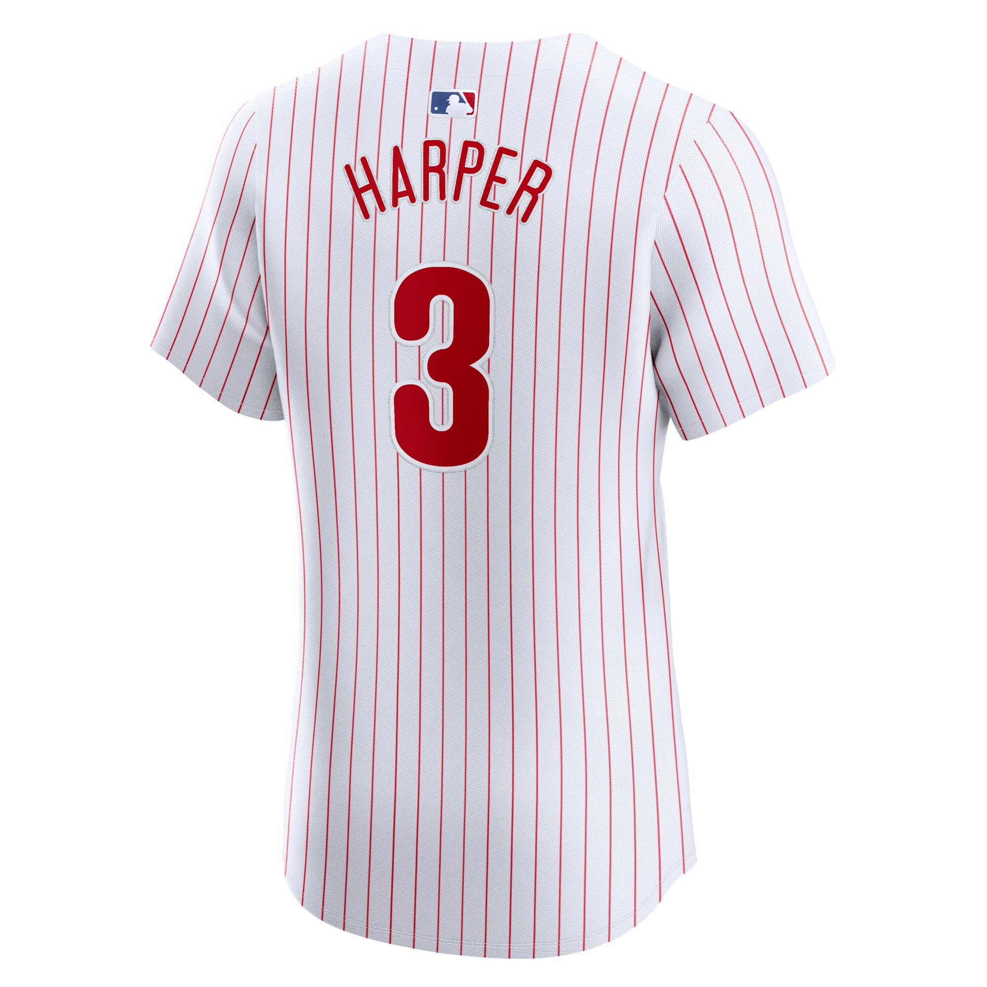 Philadelphia Phillies Bryce Harper White Home Elite MLB Jersey Men's