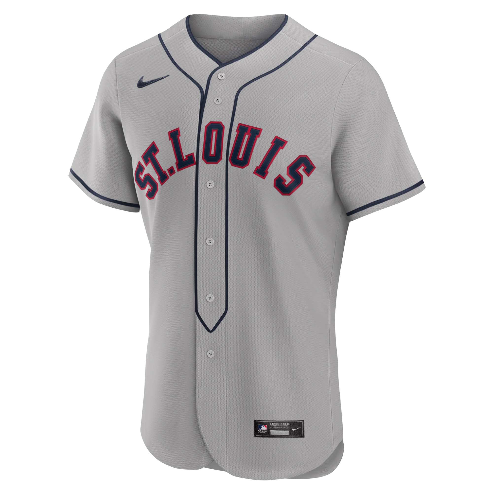 St. Louis Cardinals Nolan Arenado Gray 2024 Rickwood Classic Player MLB Jersey Men's