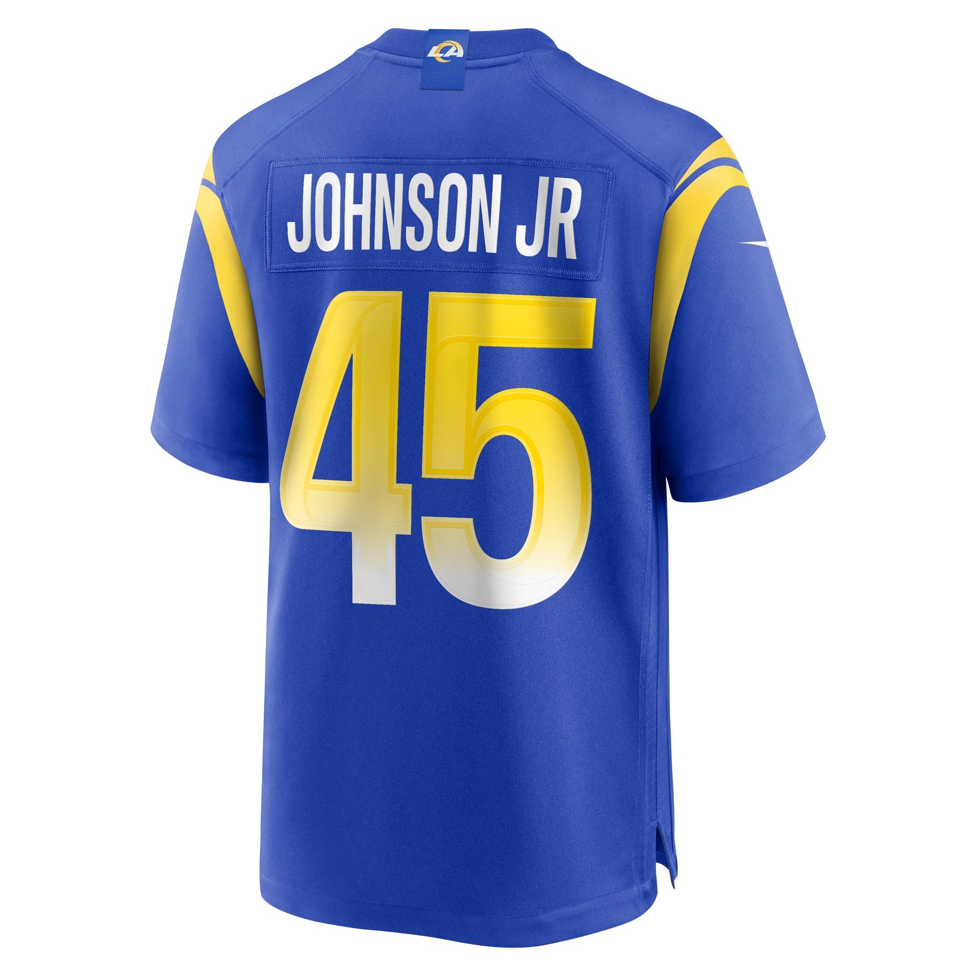 Los Angeles Rams Neal Johnson Jr Royal Game NFL Jersey Men's