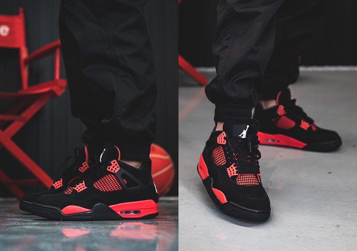 Air Jordan 4 Retro Red Thunder CT8527-016