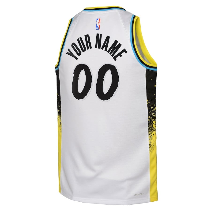 Indiana Pacers 2024/25 Swingman Custom City Editio White NBA Jersey Youth