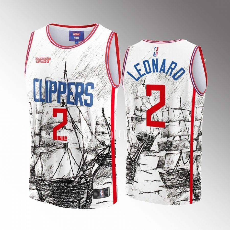 Kawhi Leonard 2 Los Angeles Clippers KidSuper Studio Unisex Hometown NBA Jersey Unisex