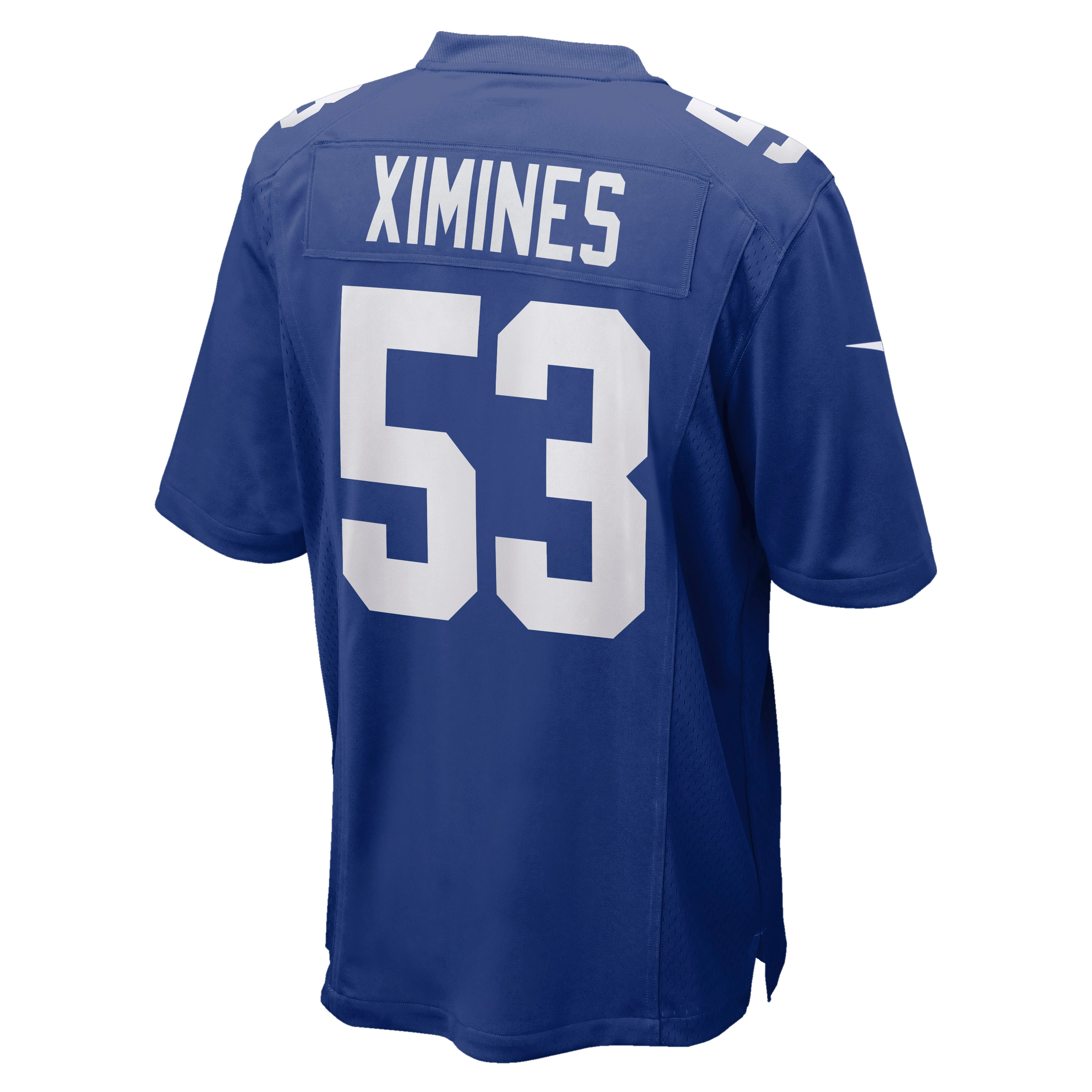 New York Giants Oshane Ximines Royal Game NFL Jersey Men's