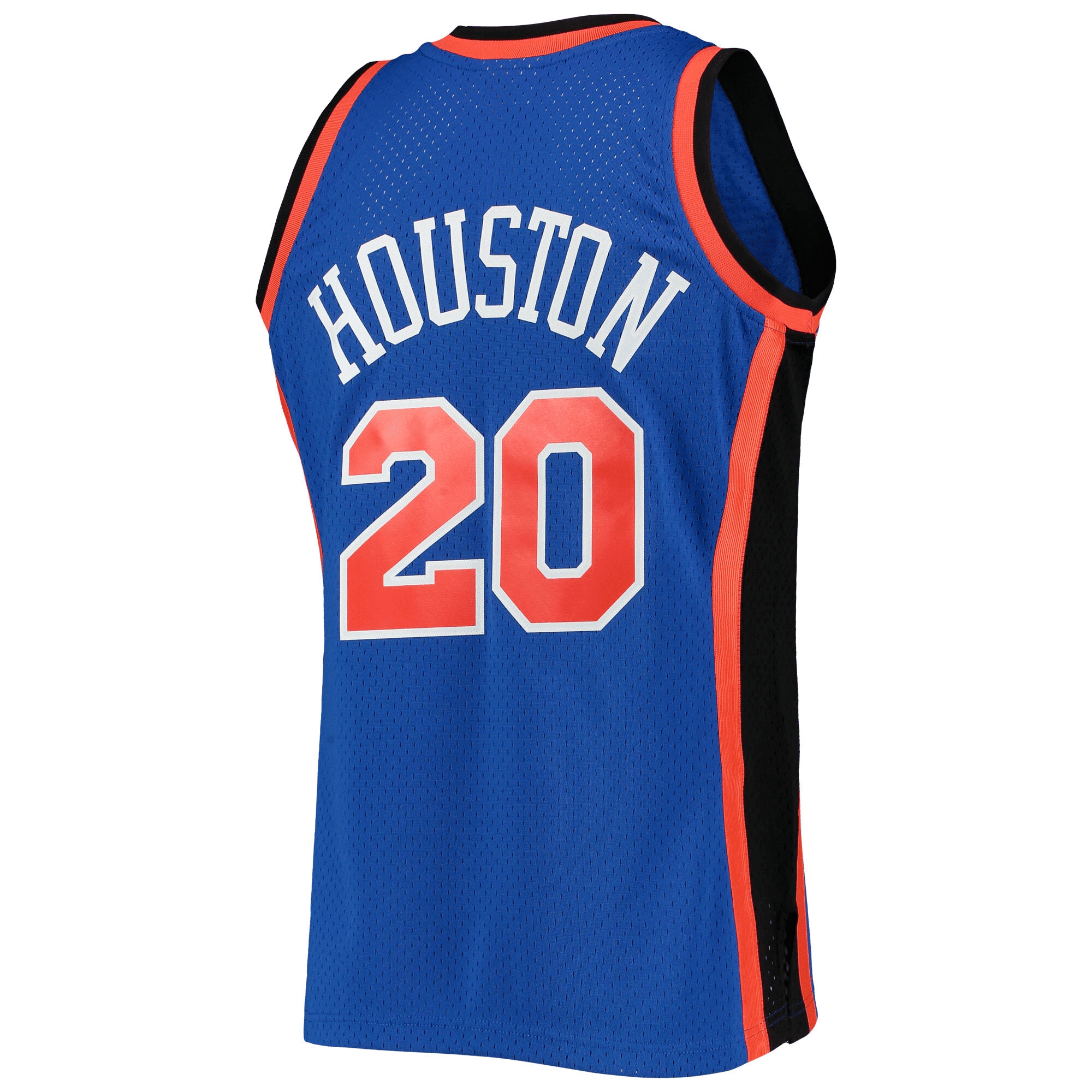 Allan Houston New York Knicks Mitchell Ness 1998-99 Hardwood Classics Swingman Blue NBA Jersey Men's