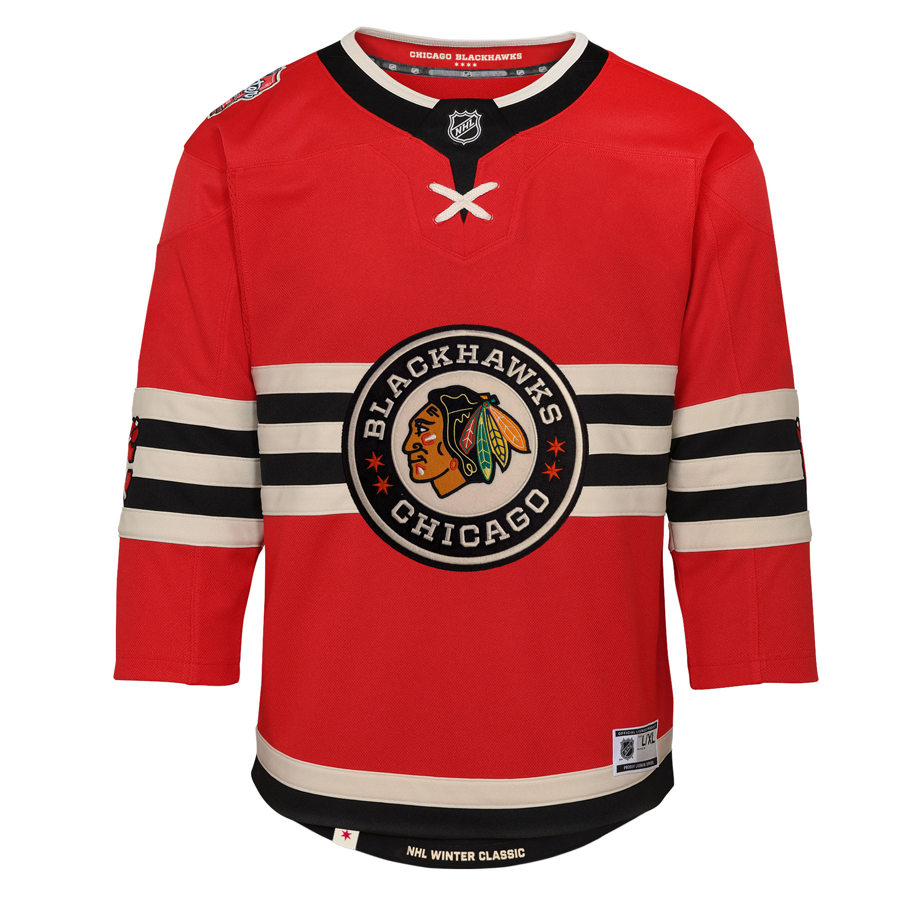 Chicago Blackhawks Red 2025 Winter Classic Premier NHL Jersey Youth