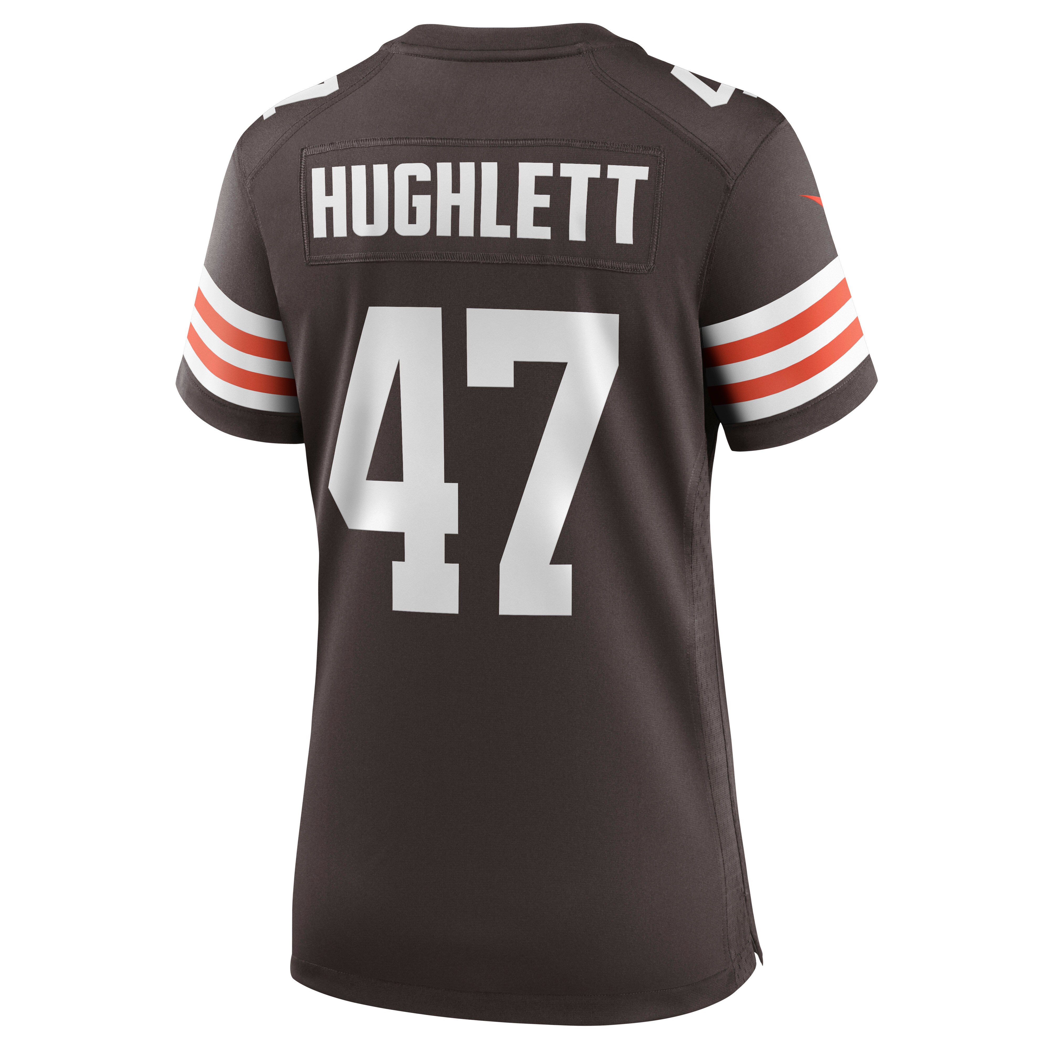 Cleveland Browns Charley Hughlett Brown Game NFL Jersey Women's
