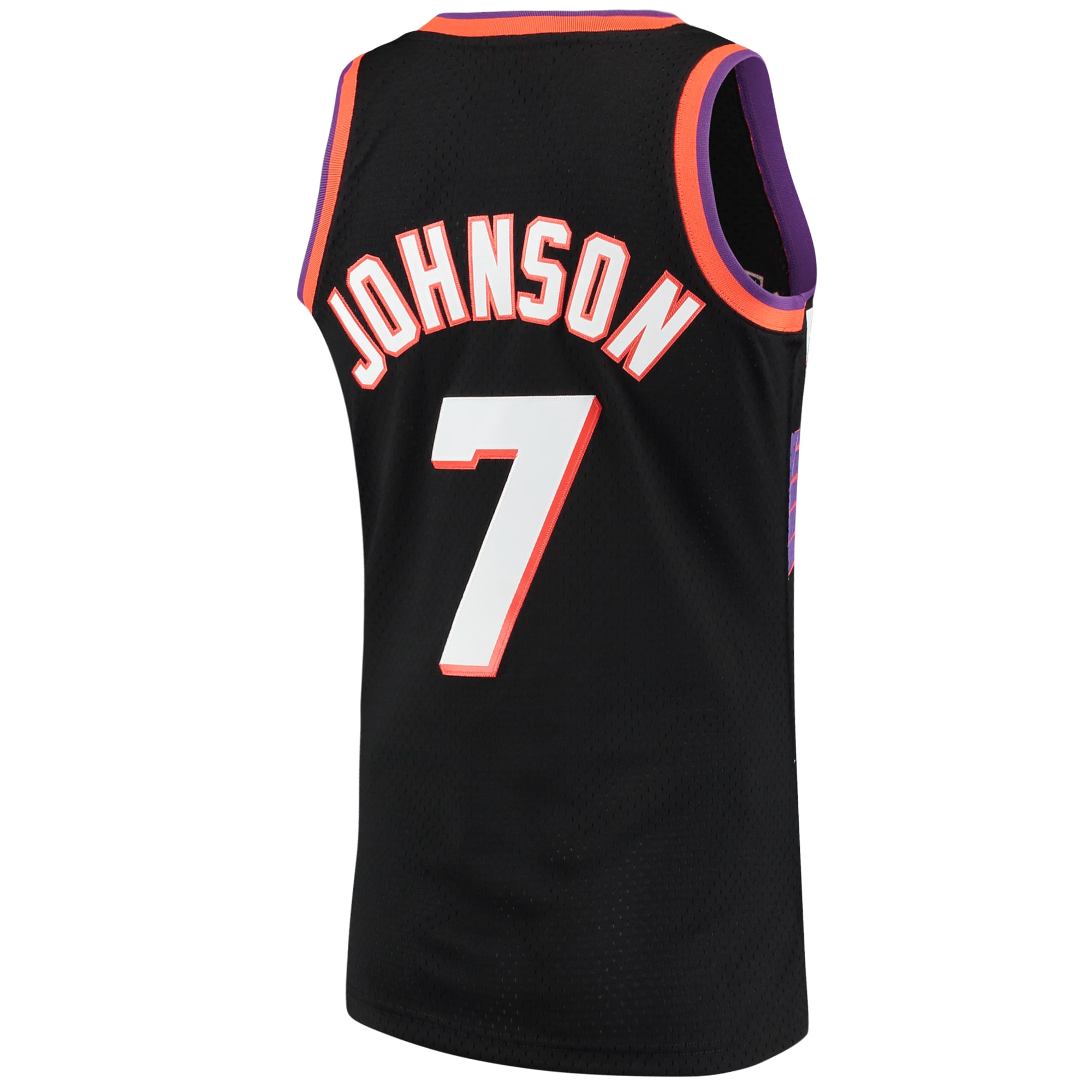 Mitchell Ness Kevin Johnson Black Phoenix Suns 1996-97 Hardwood Classics Swingman NBA Jersey Men's