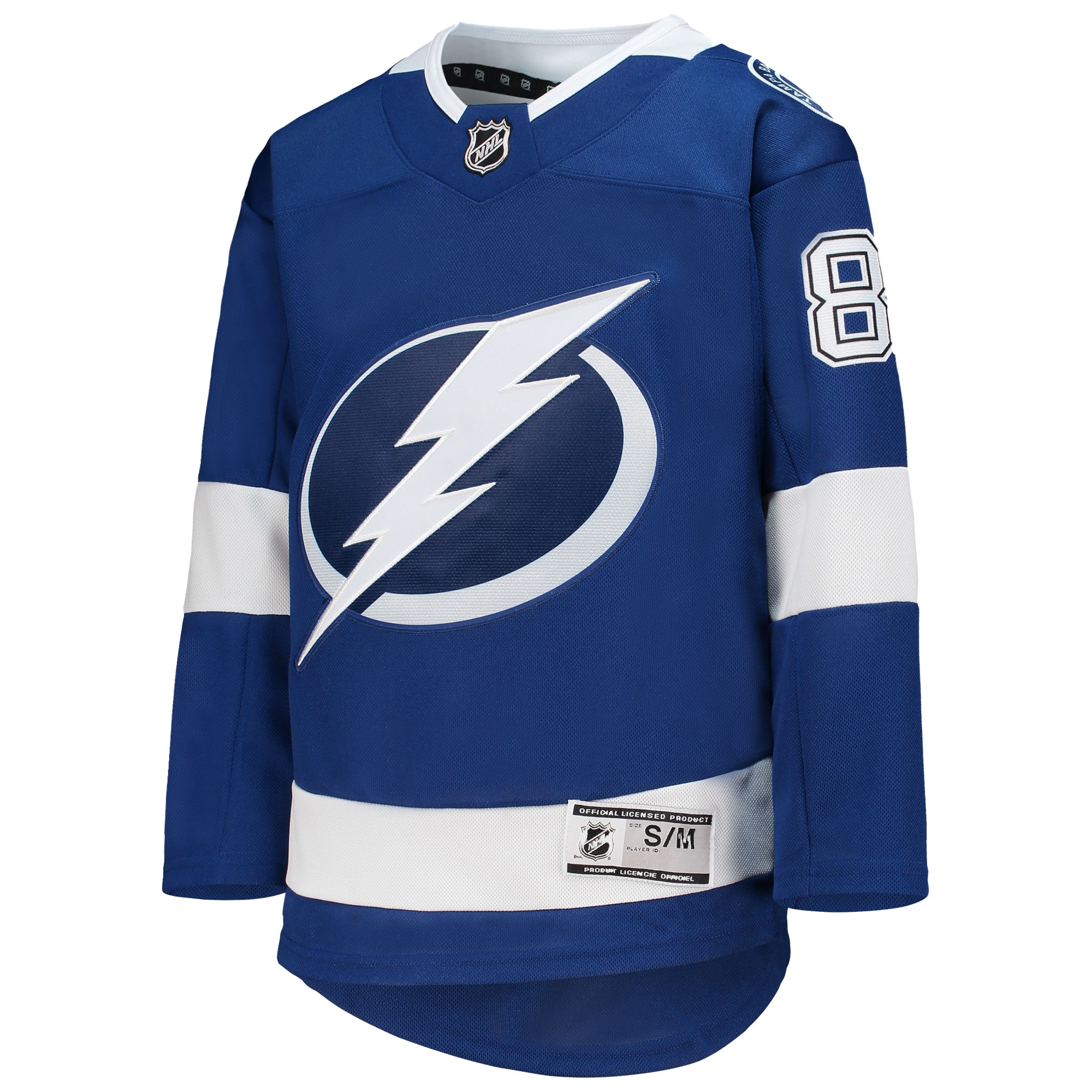 Tampa Bay Lightning Nikita Kucherov Blue Home Premier Player NHL Jersey Youth