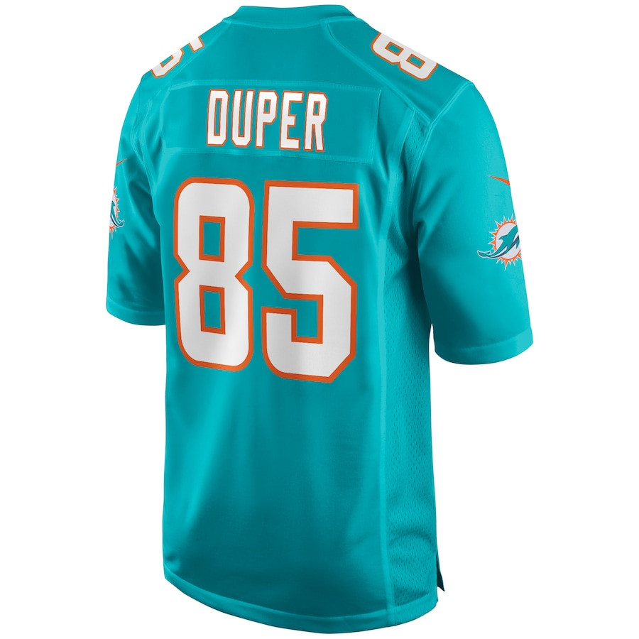 Mark Duper 85 Miami Dolphins Game Retired Aqua NFL Jersey Men's