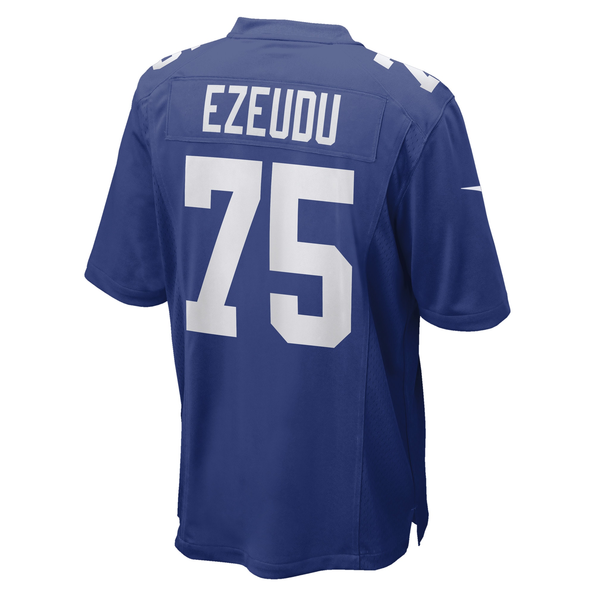 New York Giants Joshua Ezeudu Royal Game Player NFL Jersey Men's