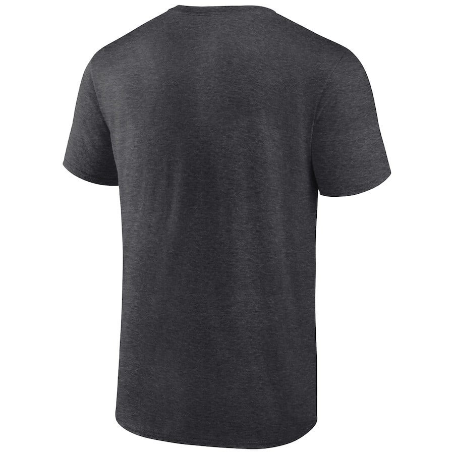 Vegas Golden Knights 2023 Western Conference Champions Locker Room T-Shirt Heather Charcoal NHL Jersey Men's