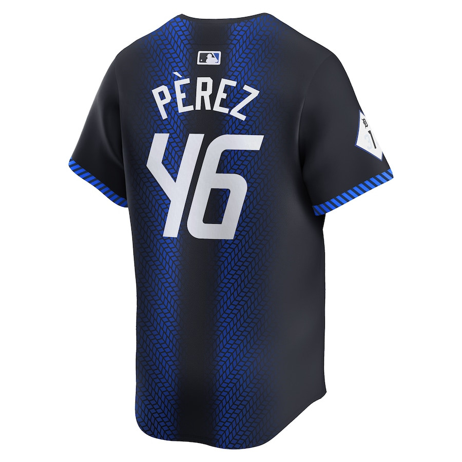 Wenceel Perez 46 Detroit Tigers 2024 City Connect Limited Navy MLB Jersey Men's