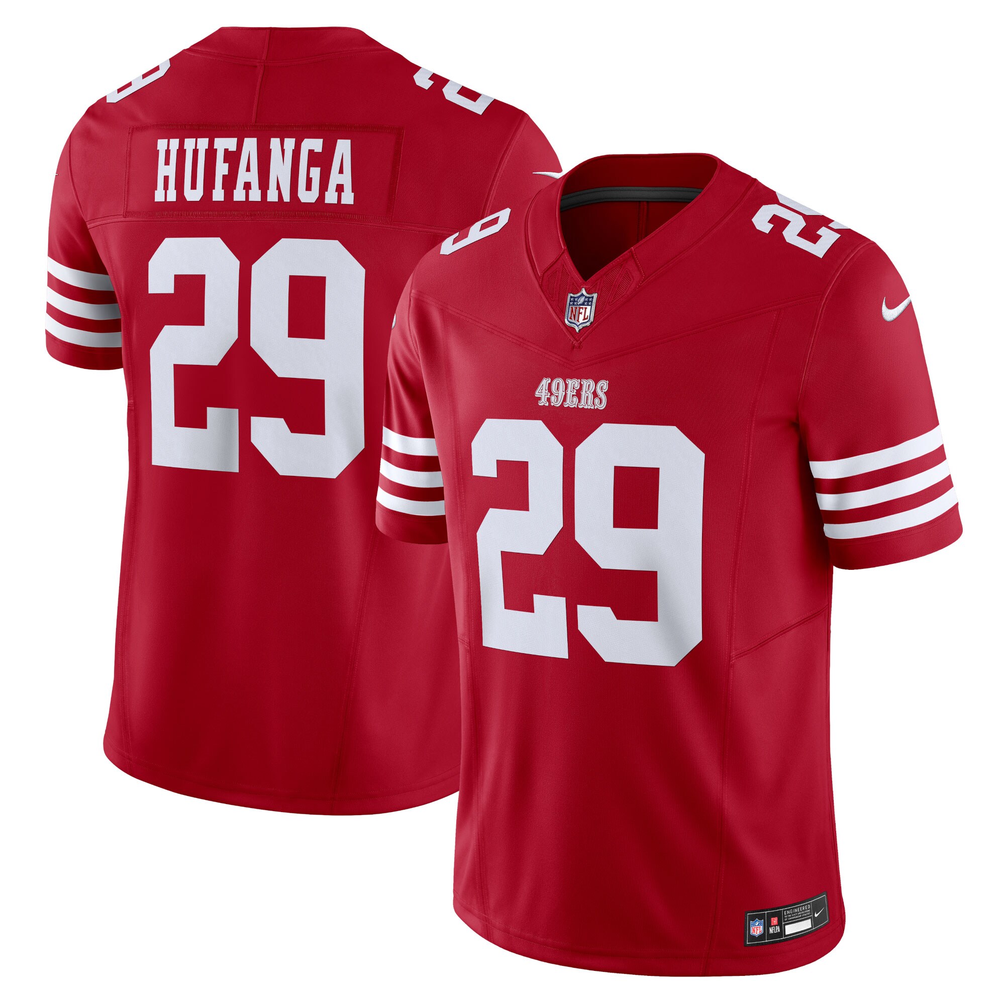 San Francisco 49ers Talanoa Hufanga Scarlet Vapor F.U.S.E. Limited NFL Jersey Men's
