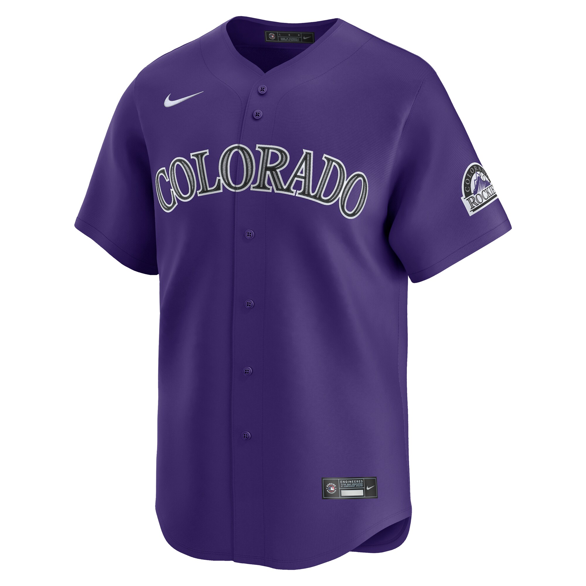 Colorado Rockies Purple Alternate Limited MLB Jersey Men's