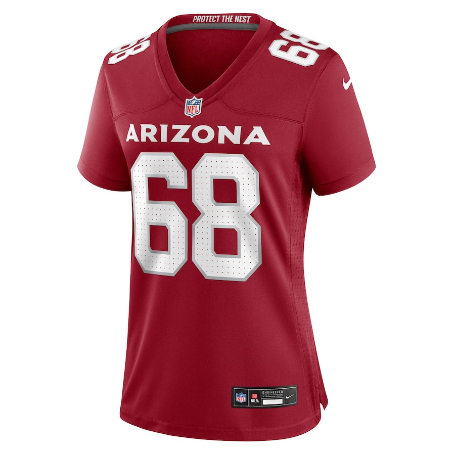 Kelvin Beachum 68 Arizona Cardinals Game Cardinal NFL Jersey Women's