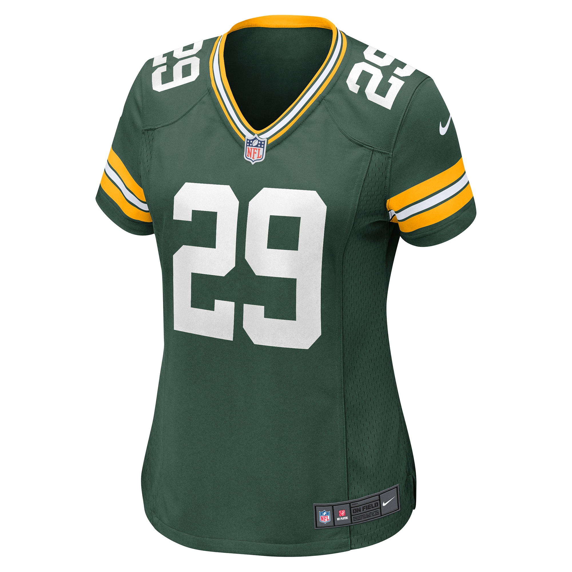 Green Bay Packers Xavier McKinney Green Team Game NFL Jersey Women's