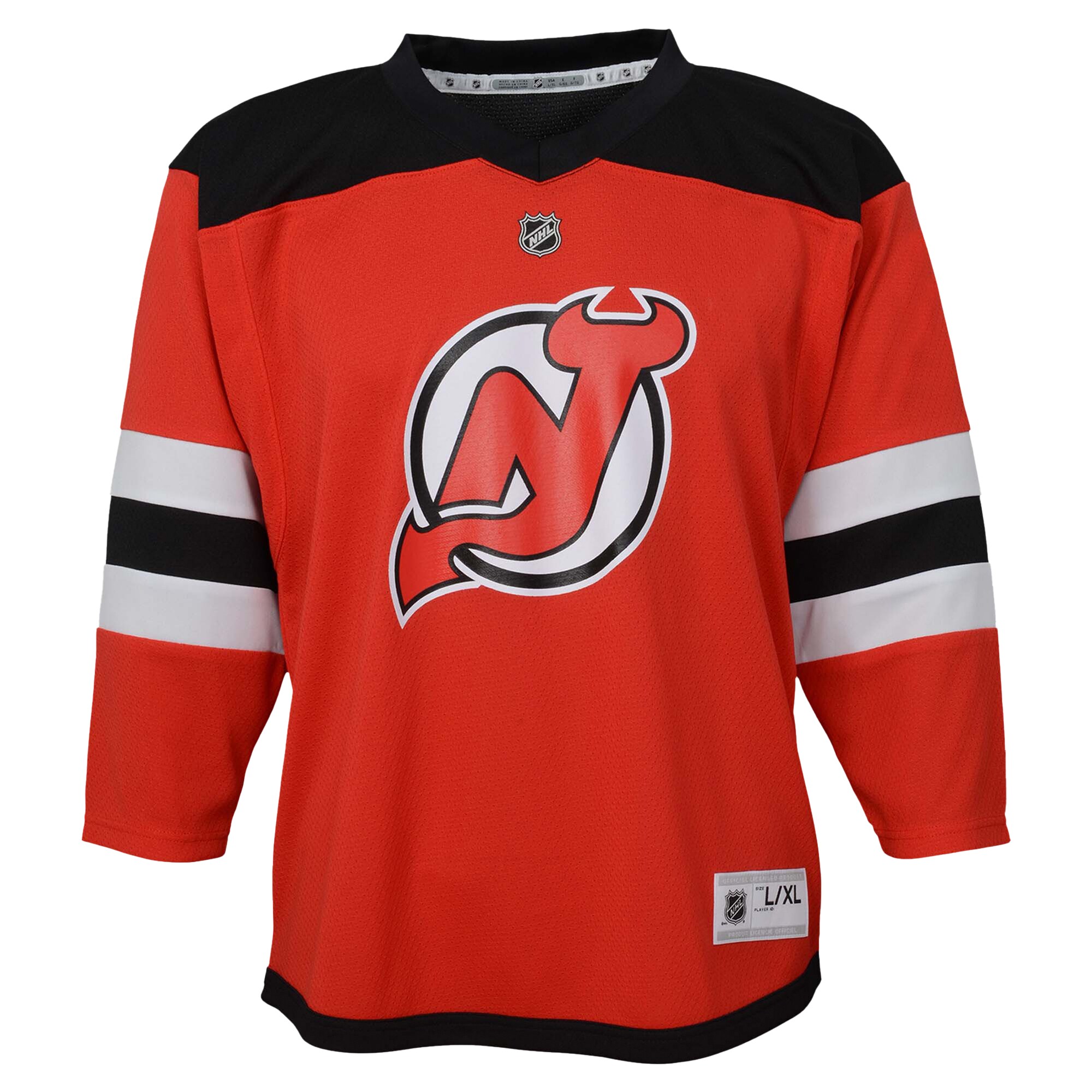 New Jersey Devils Red Custom NHL Jersey Youth