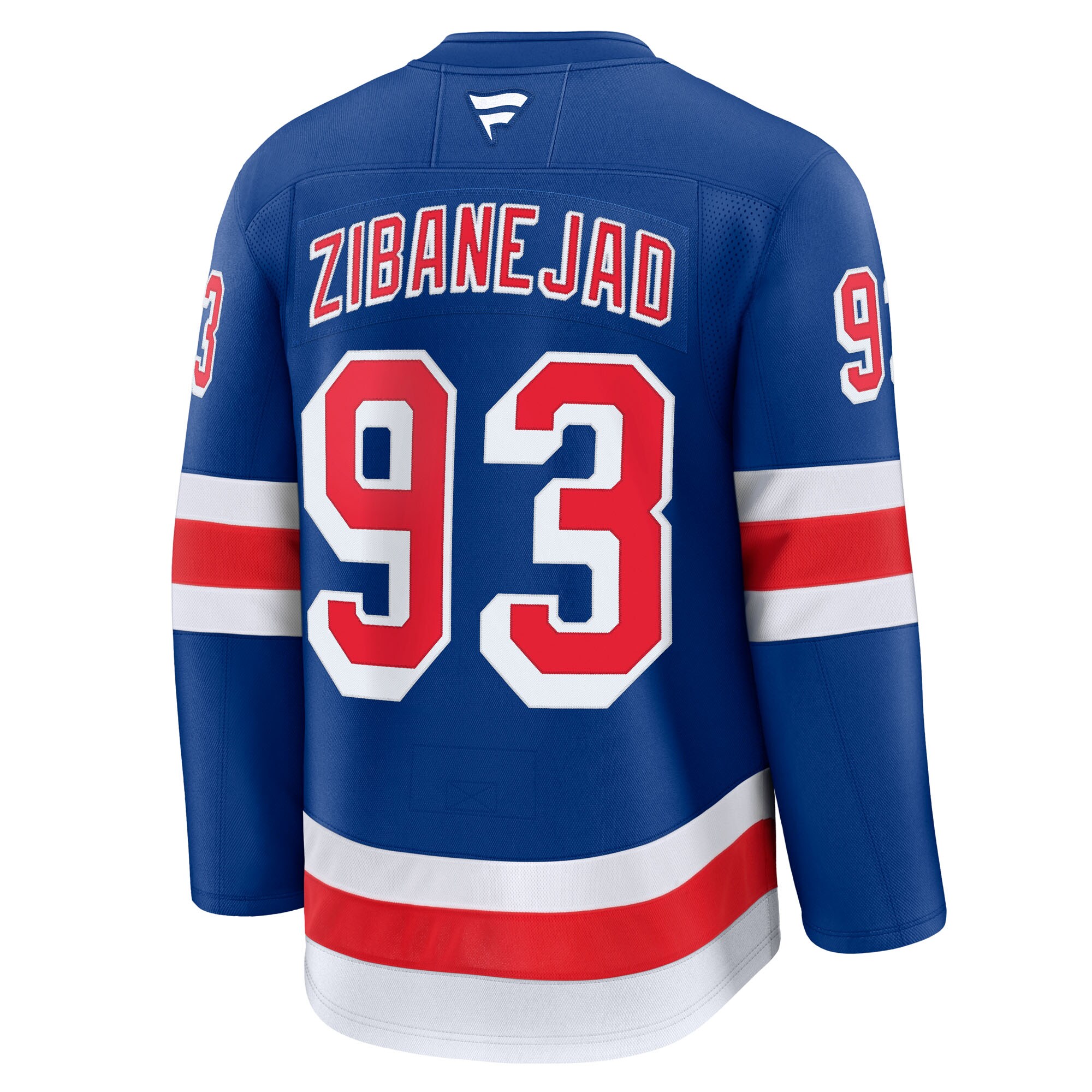 New York Rangers Mika Zibanejad Blue Home Premium NHL Jersey Men's