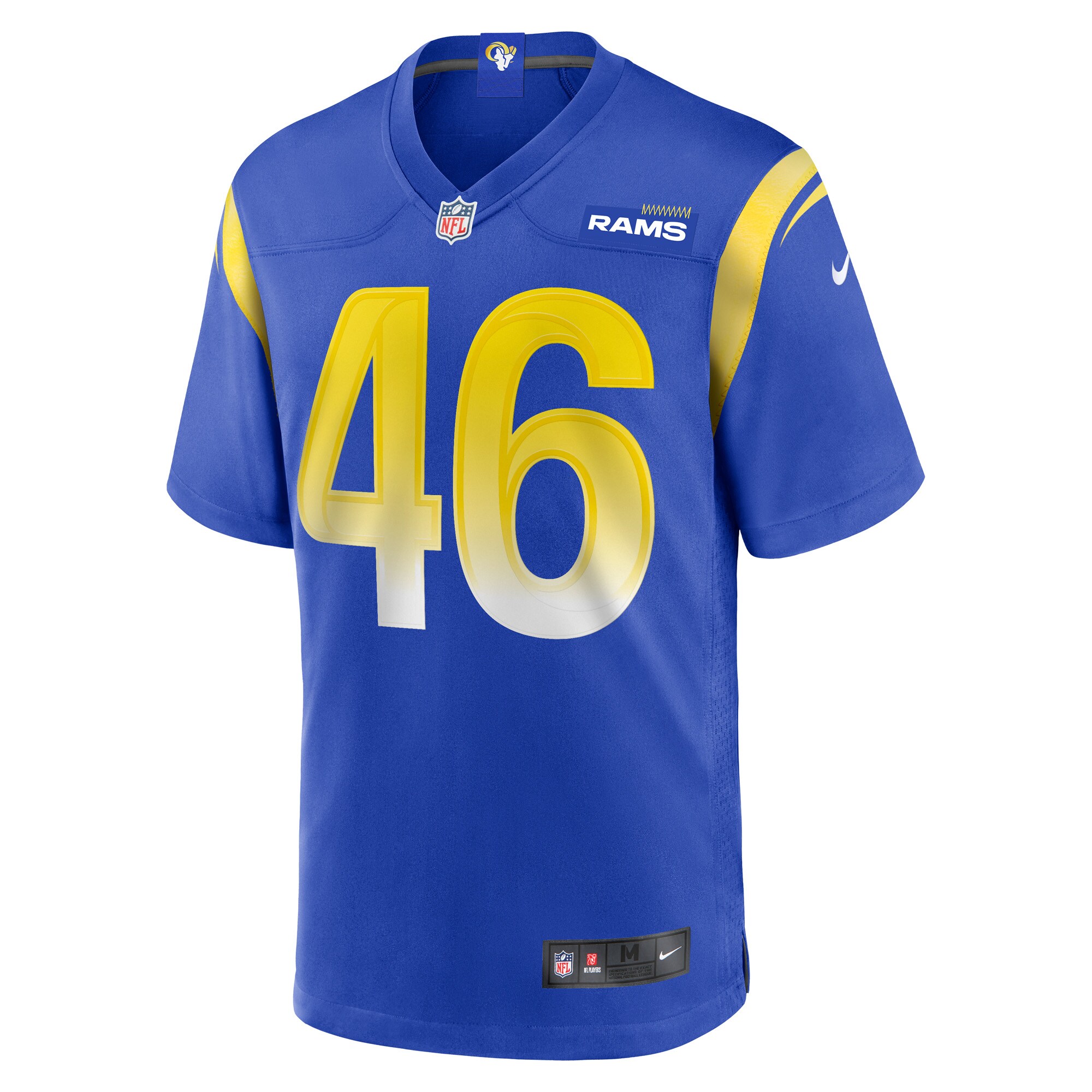 Los Angeles Rams Kenny Logan Jr. Royal Game NFL Jersey Men's
