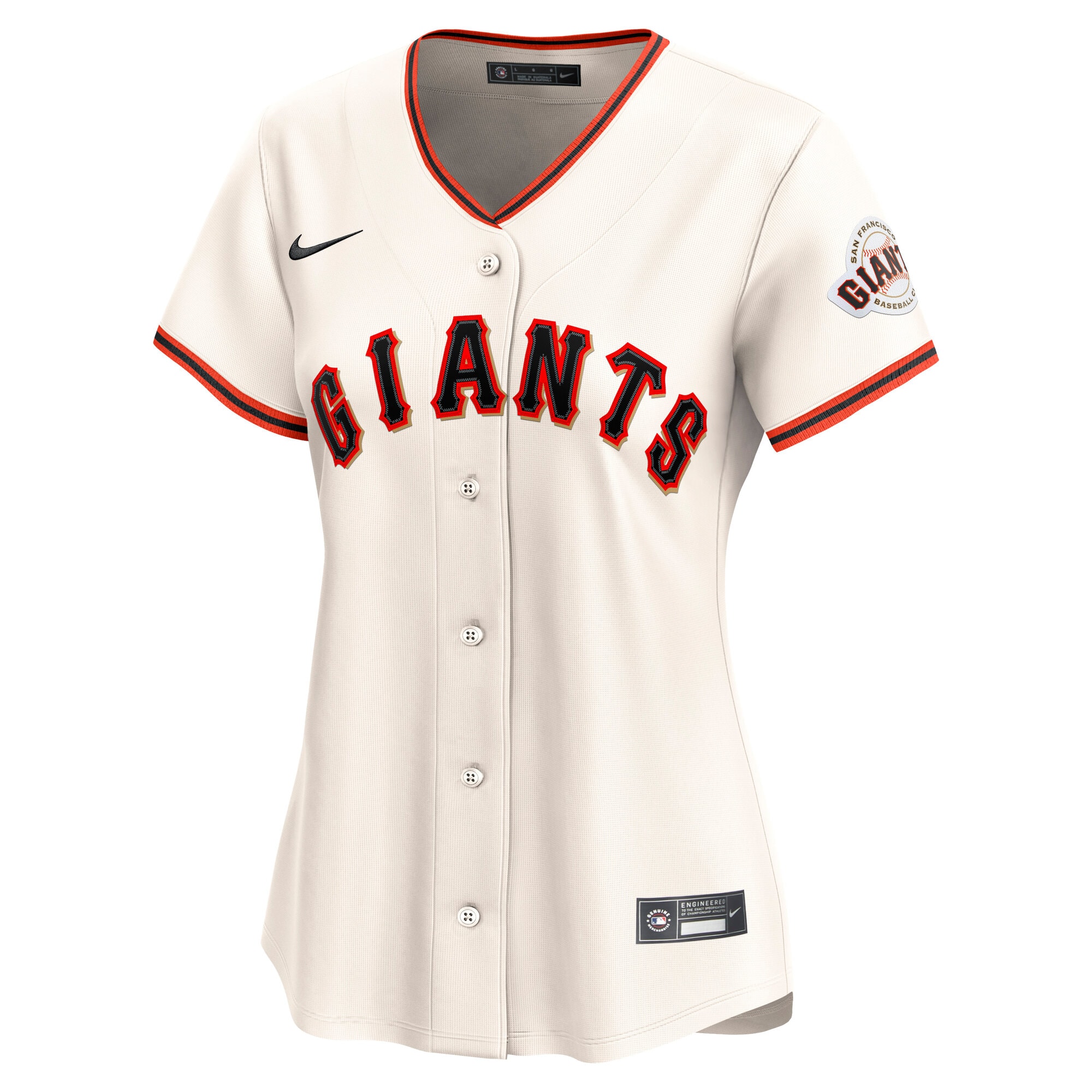San Francisco Giants Cream Home Limited MLB Jersey Women's