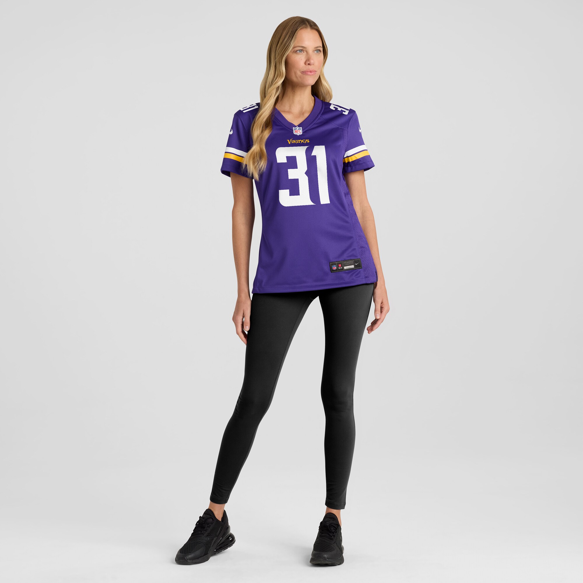 Minnesota Vikings Cam Akers Purple Game NFL Jersey Women's