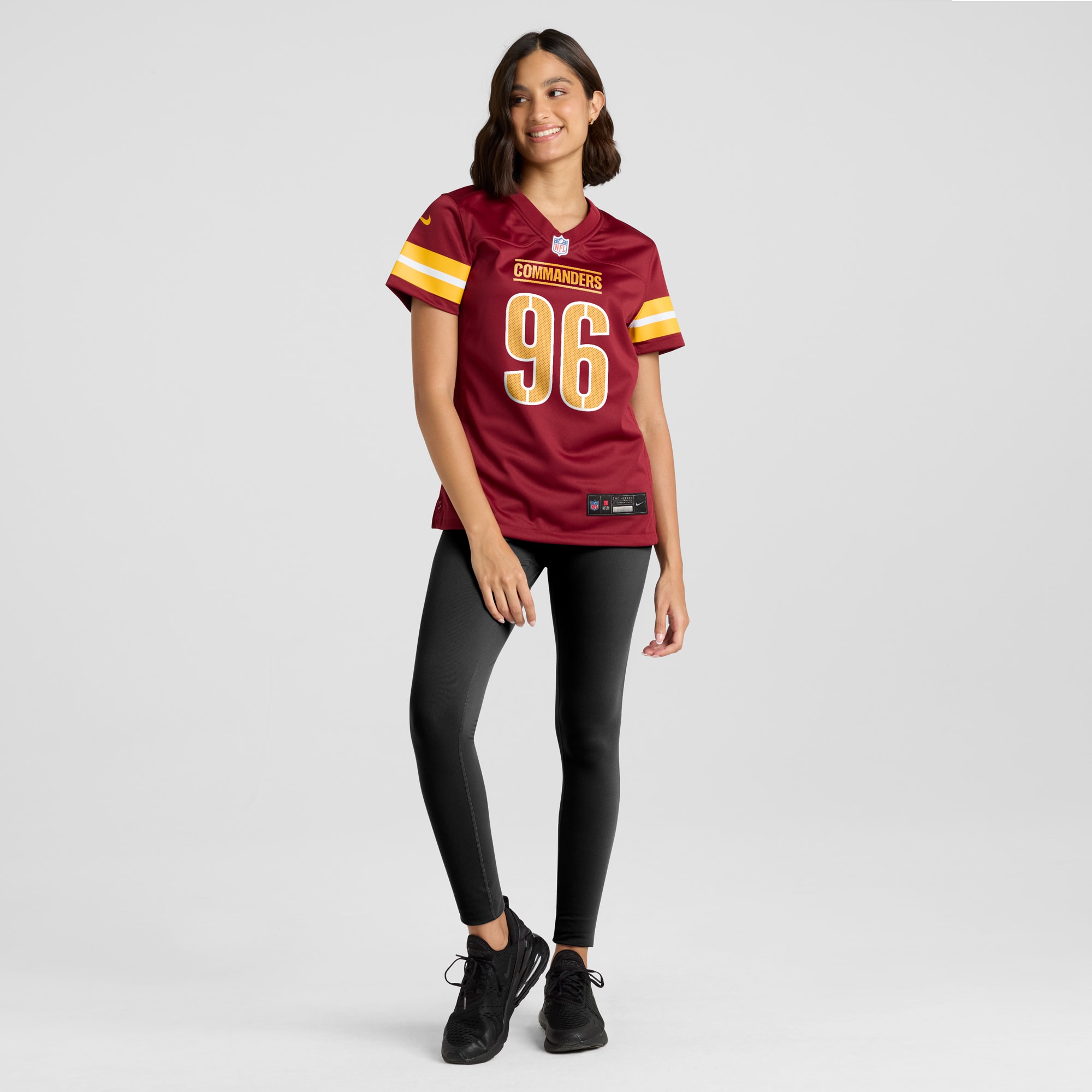 Washington Commanders Norell Pollard Burgundy Game NFL Jersey Women's