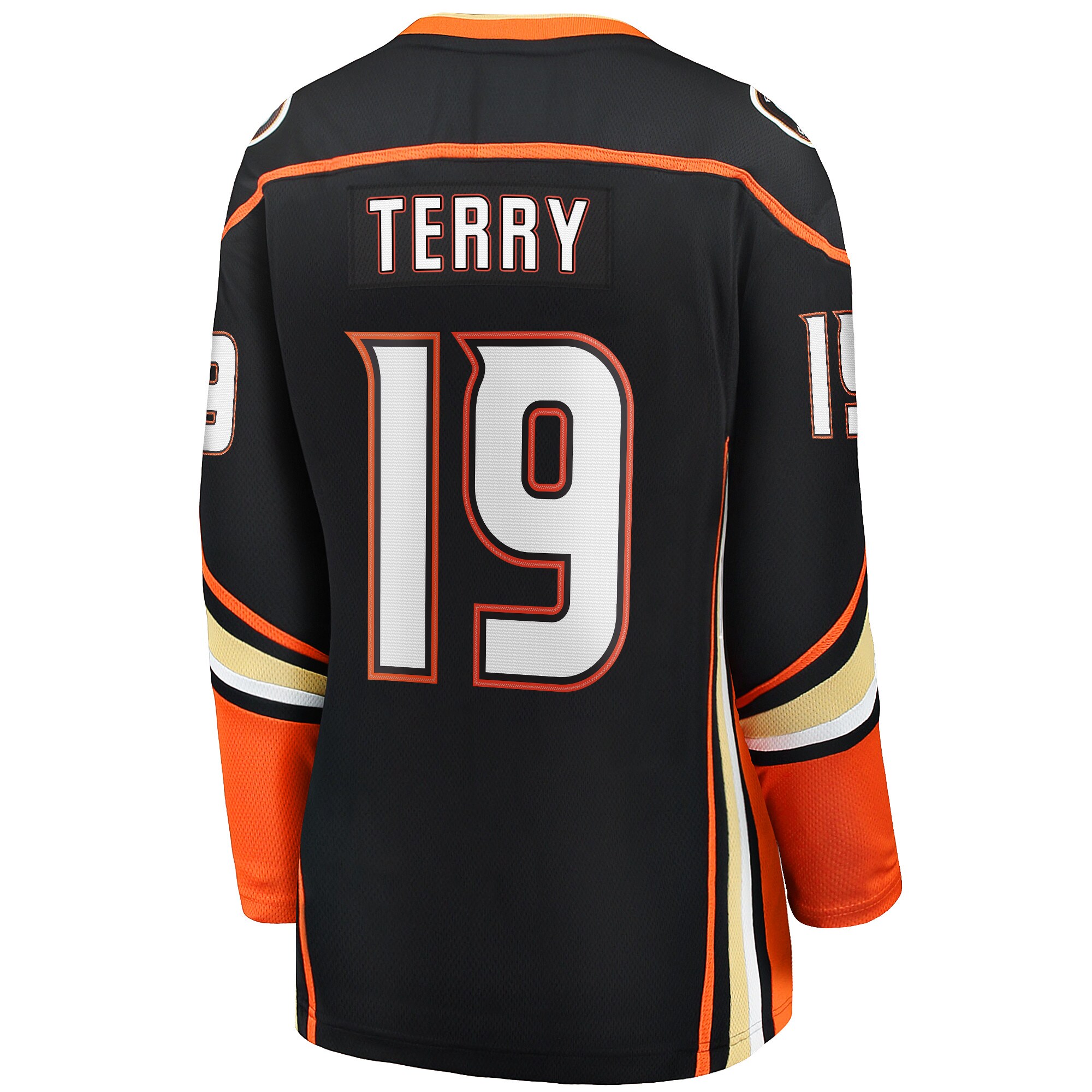 Anaheim Ducks Troy Terry Black Home Team Breakaway Player NHL Jersey Women's
