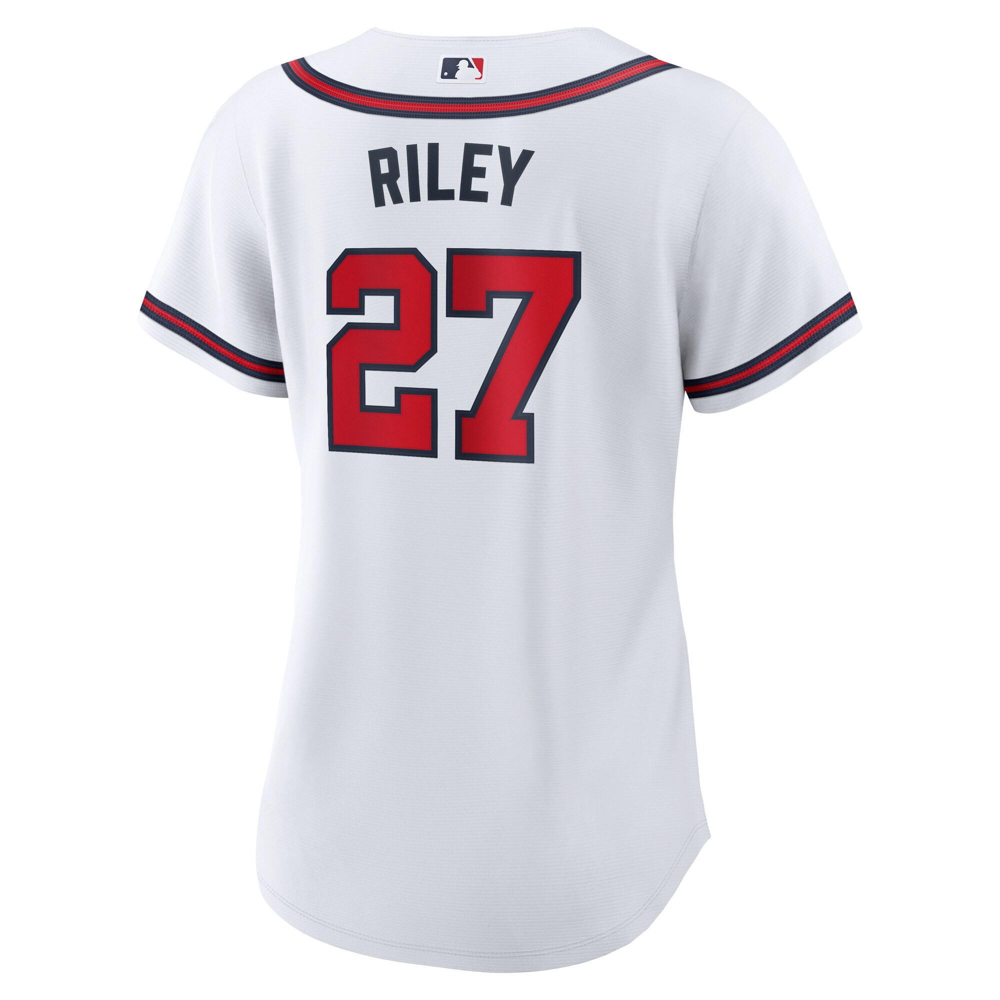 Atlanta Braves Austin Riley White Home MLB Jersey Women's