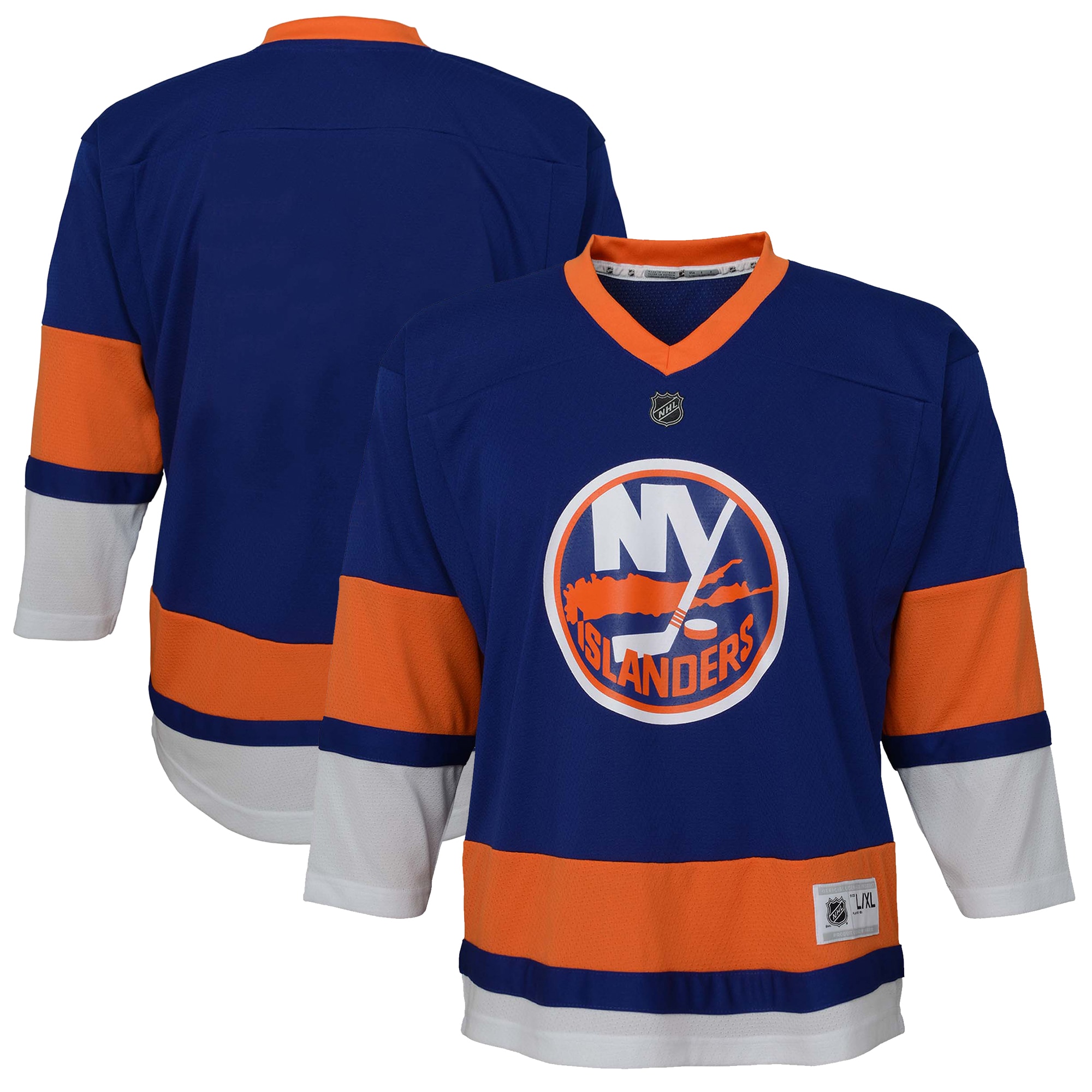 New York Islanders Royal Home NHL Jersey Youth