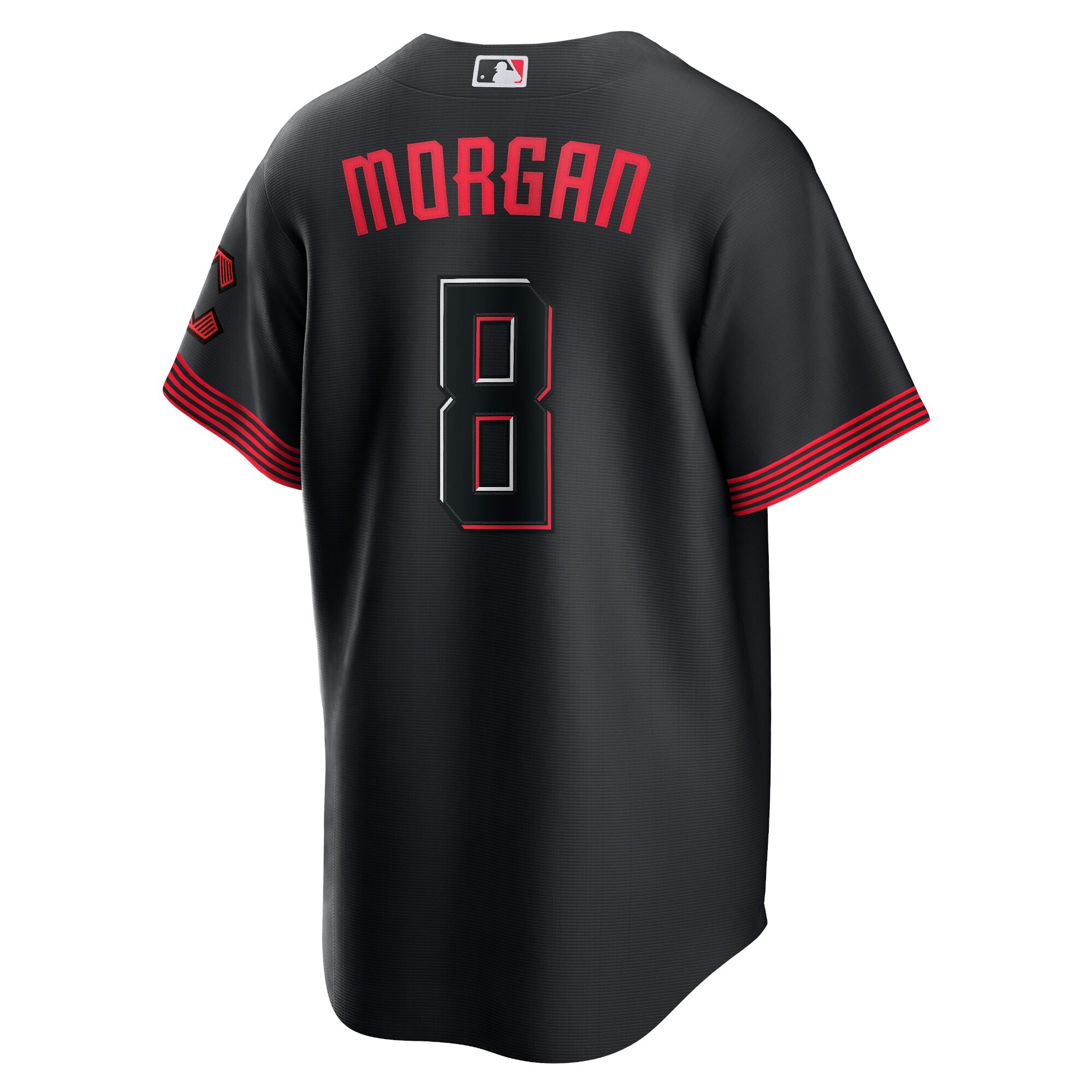 Cincinnati Reds Joe Morgan Black City Connect Player MLB Jersey Men's