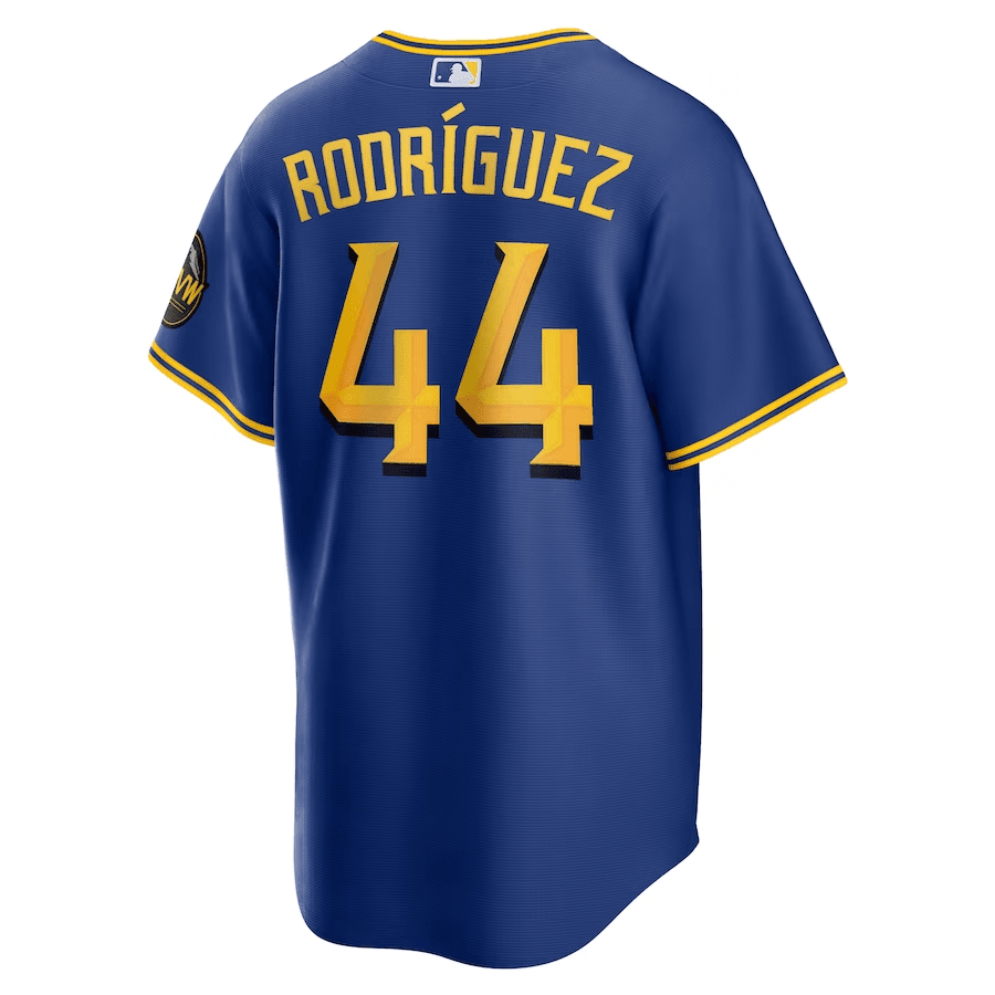 Julio Rodriguez 44 Seattle Mariners 2023 City Connect Game Royal MLB Jersey Men's
