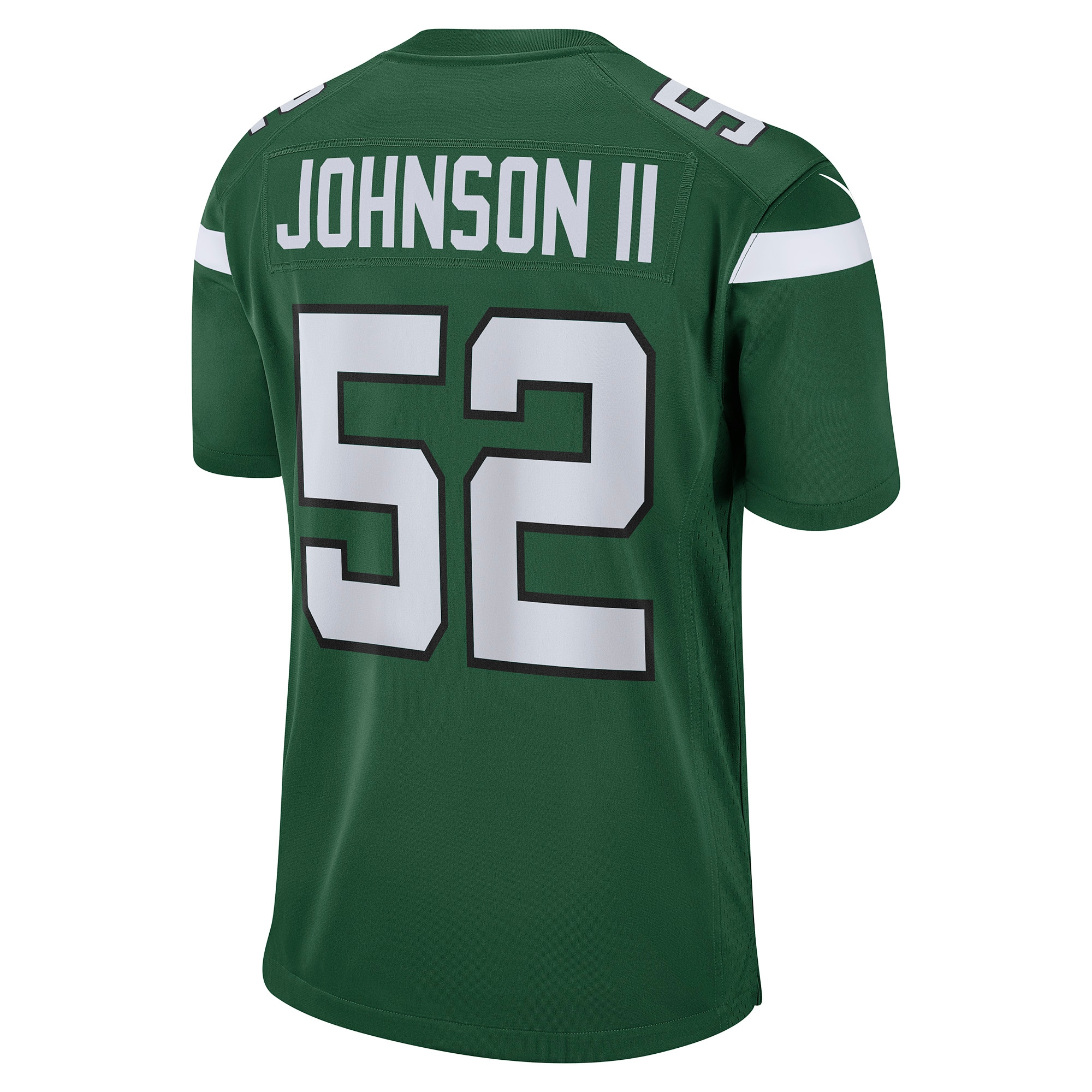 New York Jets Jermaine Johnson II Green Player Game NFL Jersey Men's