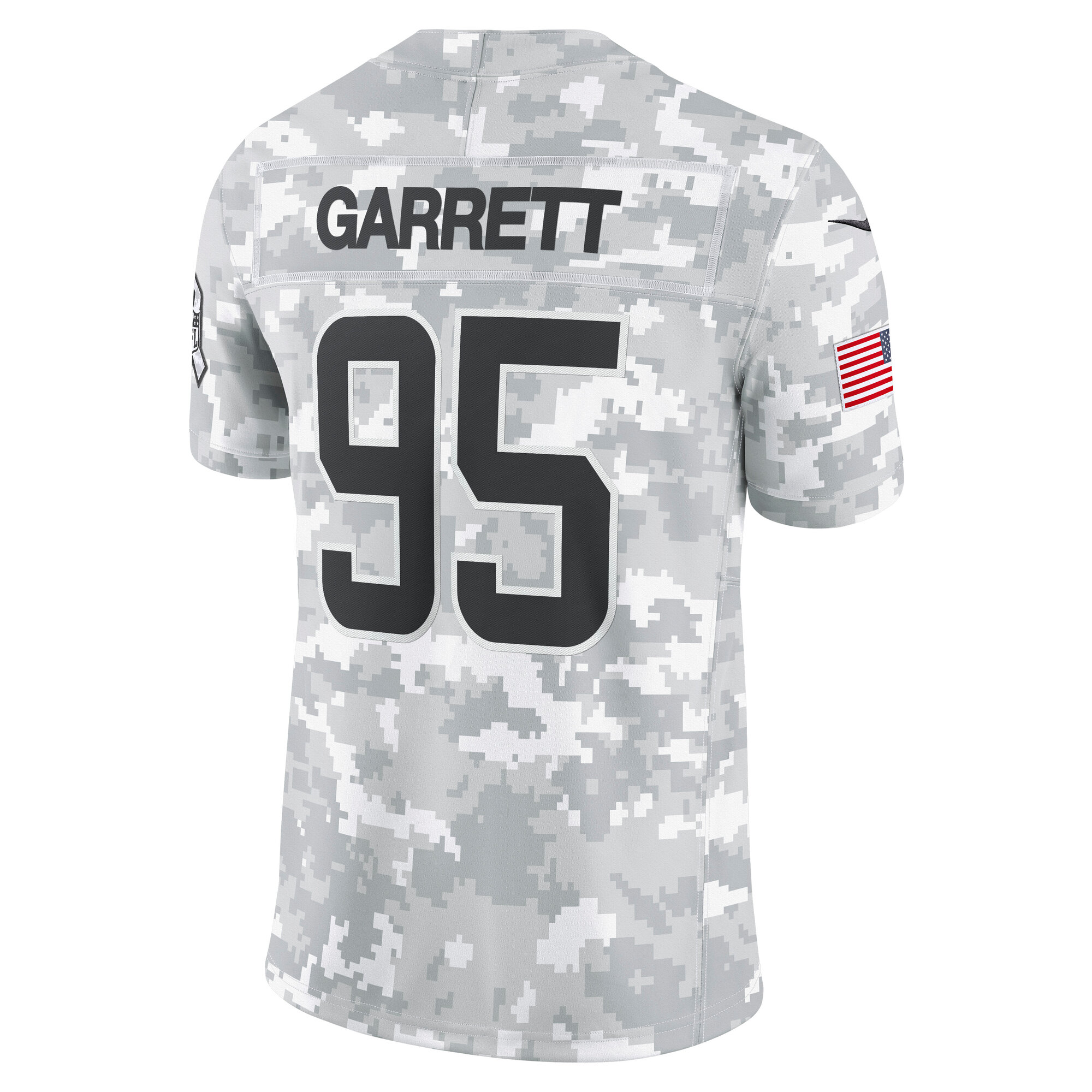 Cleveland Browns Myles Garrett Arctic Camo 2024 Salute to Service Limited NFL Jersey Men's