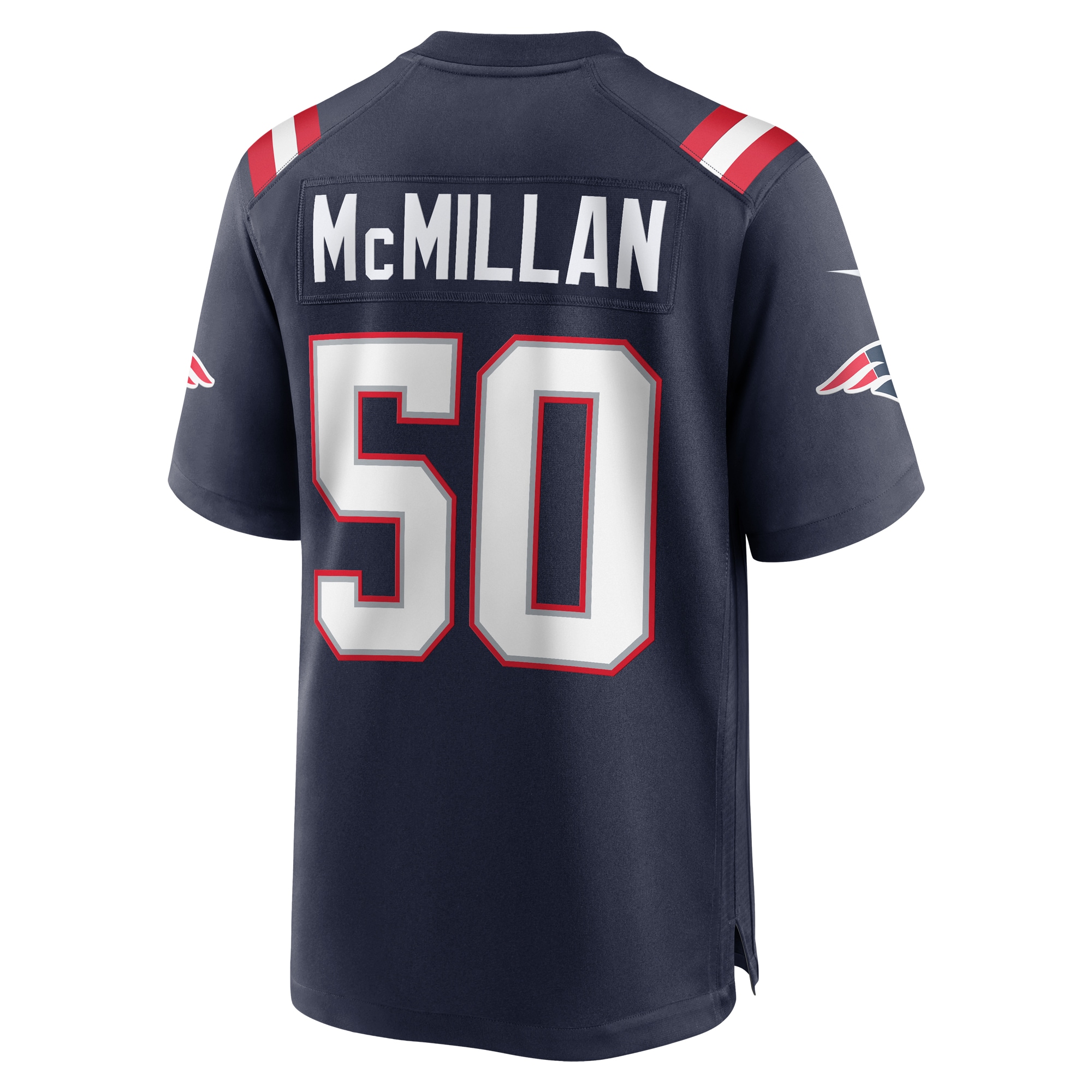 New England Patriots Raekwon McMillan Navy Home Game Player NFL Jersey Men's
